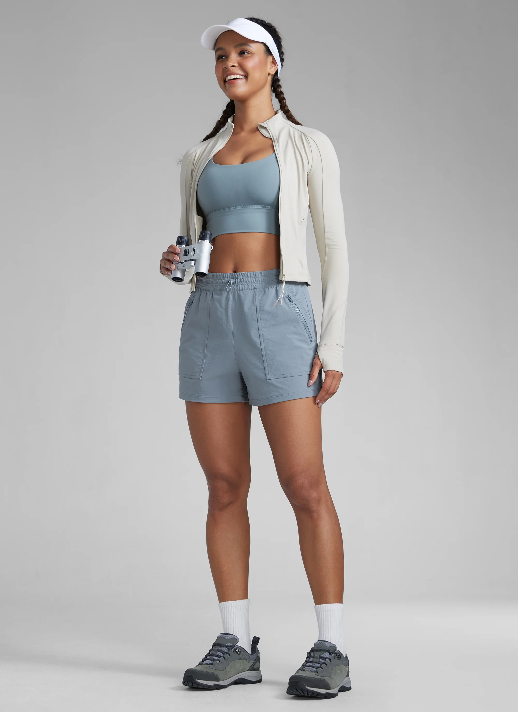 Stretch Water Repellent Hiking Pocket Shorts 3'' - Image 31