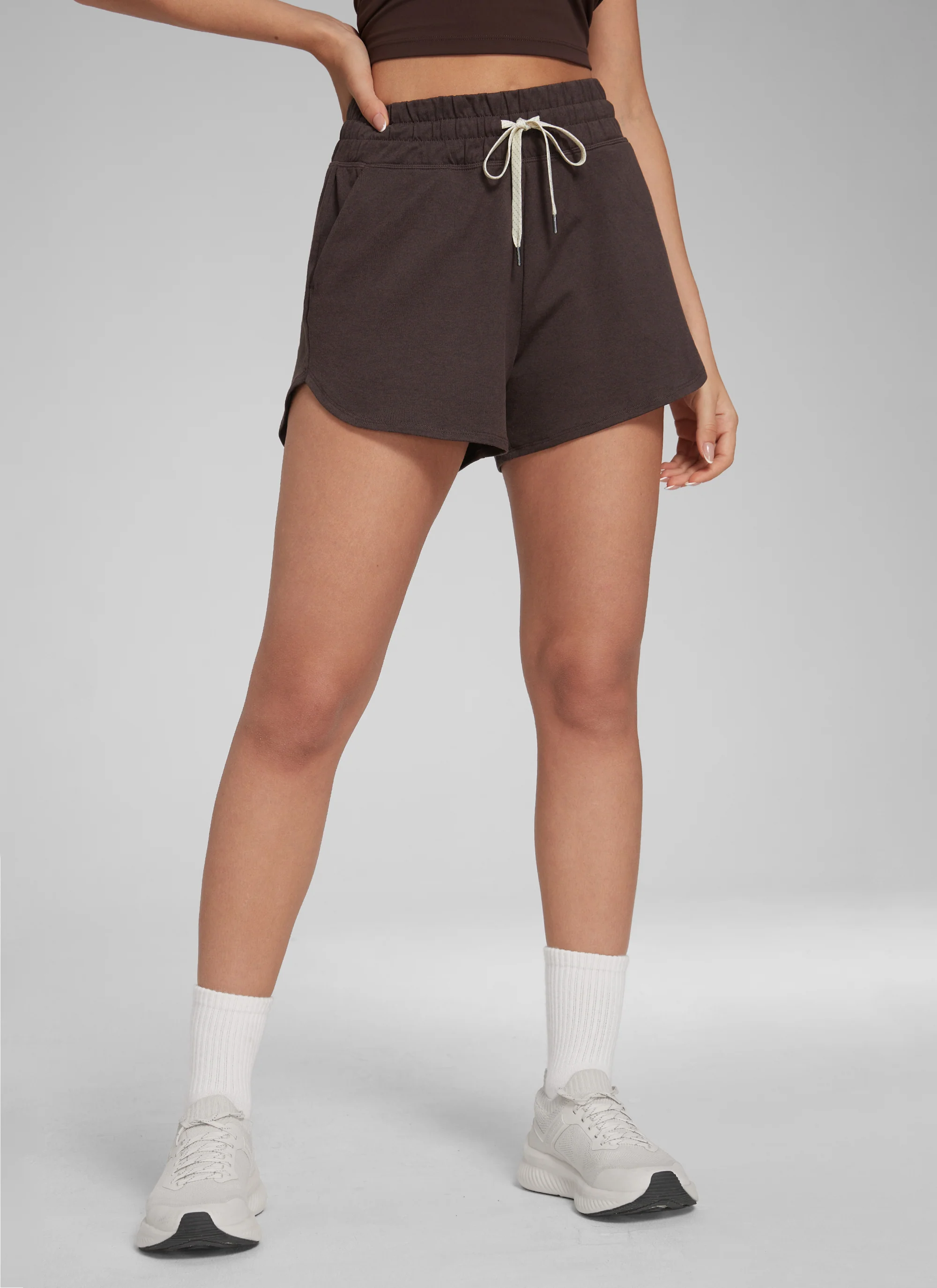 Cloud Jersey High Rise Dolphin Sweat Shorts 3'' - Image 19