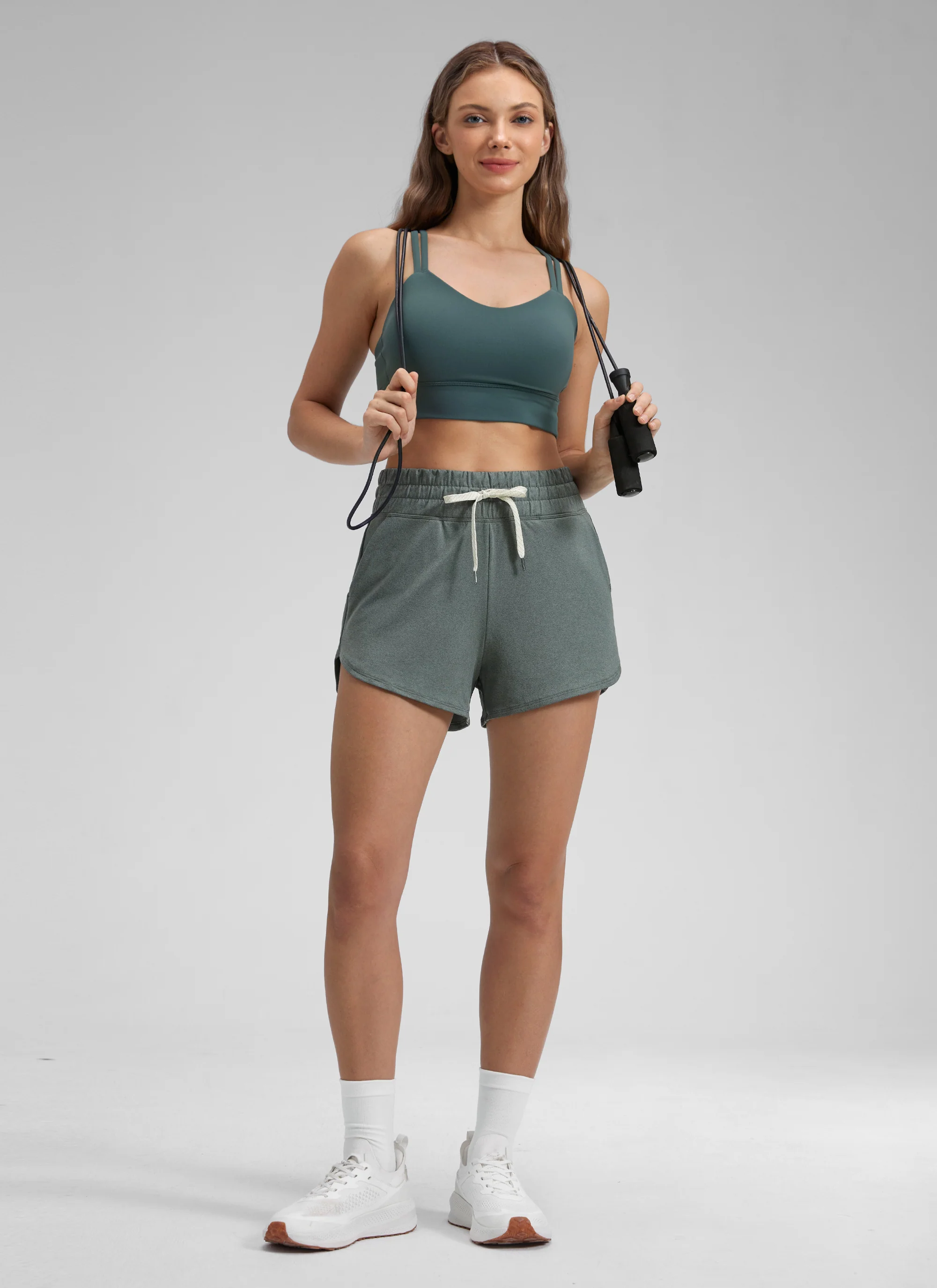 Cloud Jersey High Rise Dolphin Sweat Shorts 3'' - Image 36