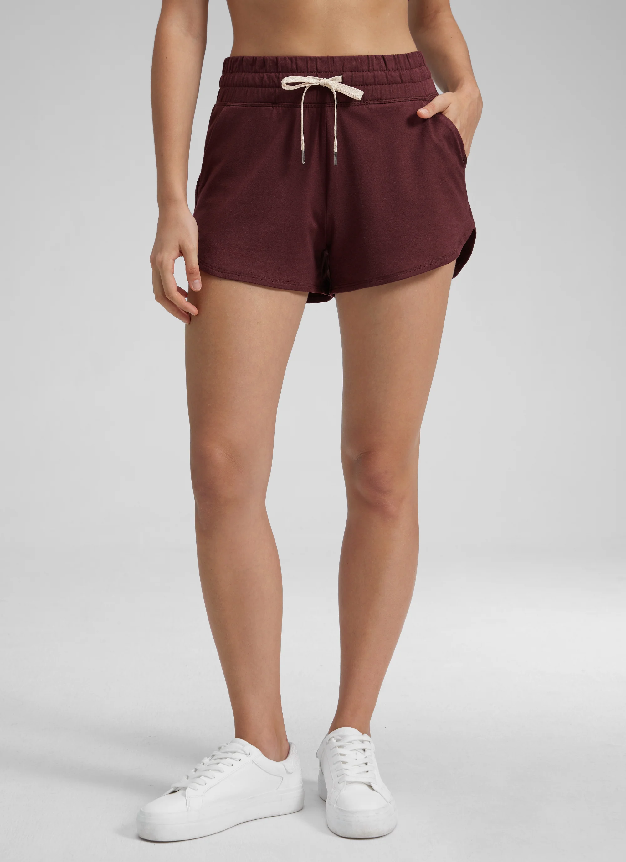 Cloud Jersey High Rise Dolphin Sweat Shorts 3'' - Image 37