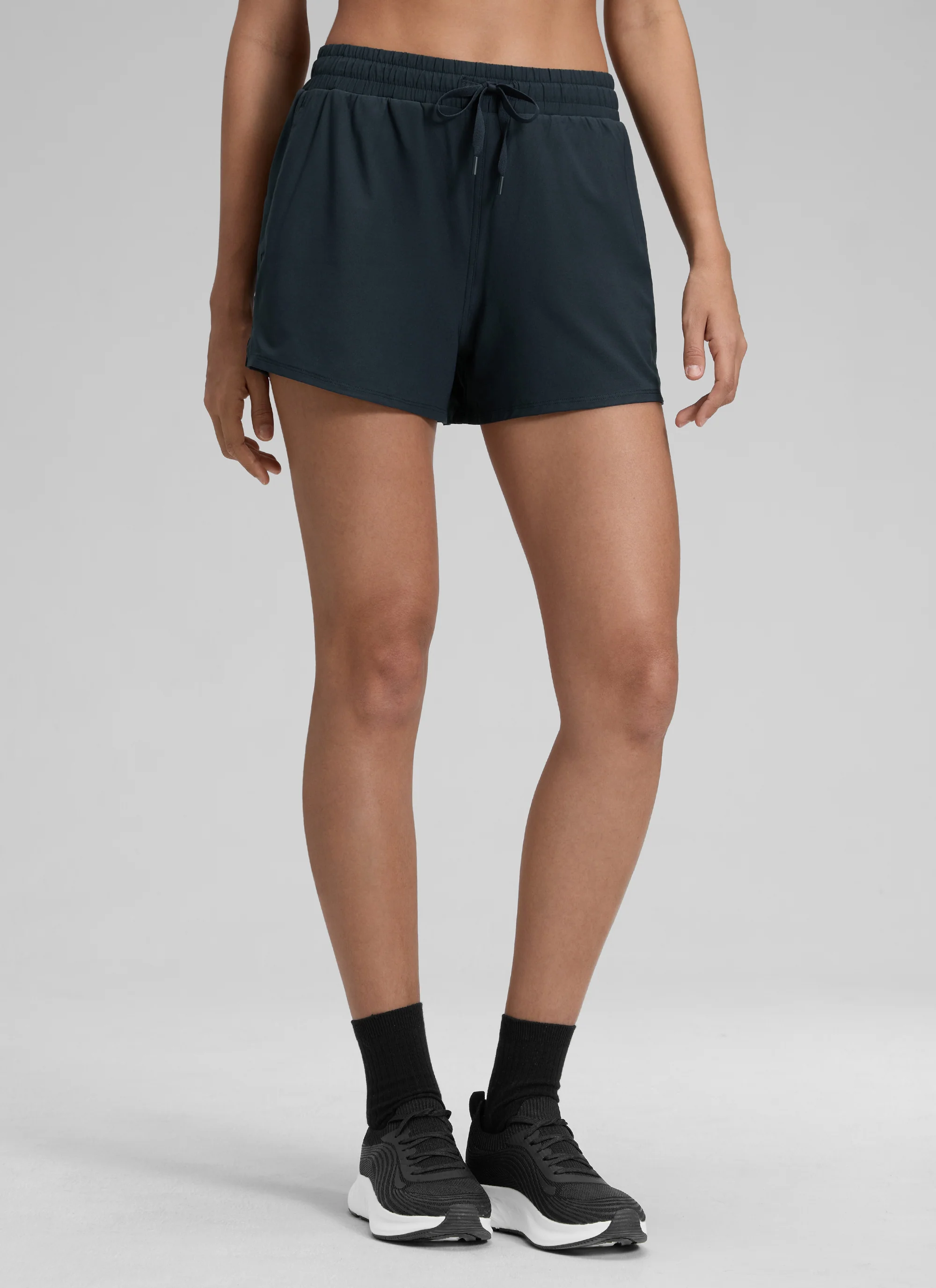 Feathery-Fit Drapey 2 in 1 High Rise Shorts - Image 7