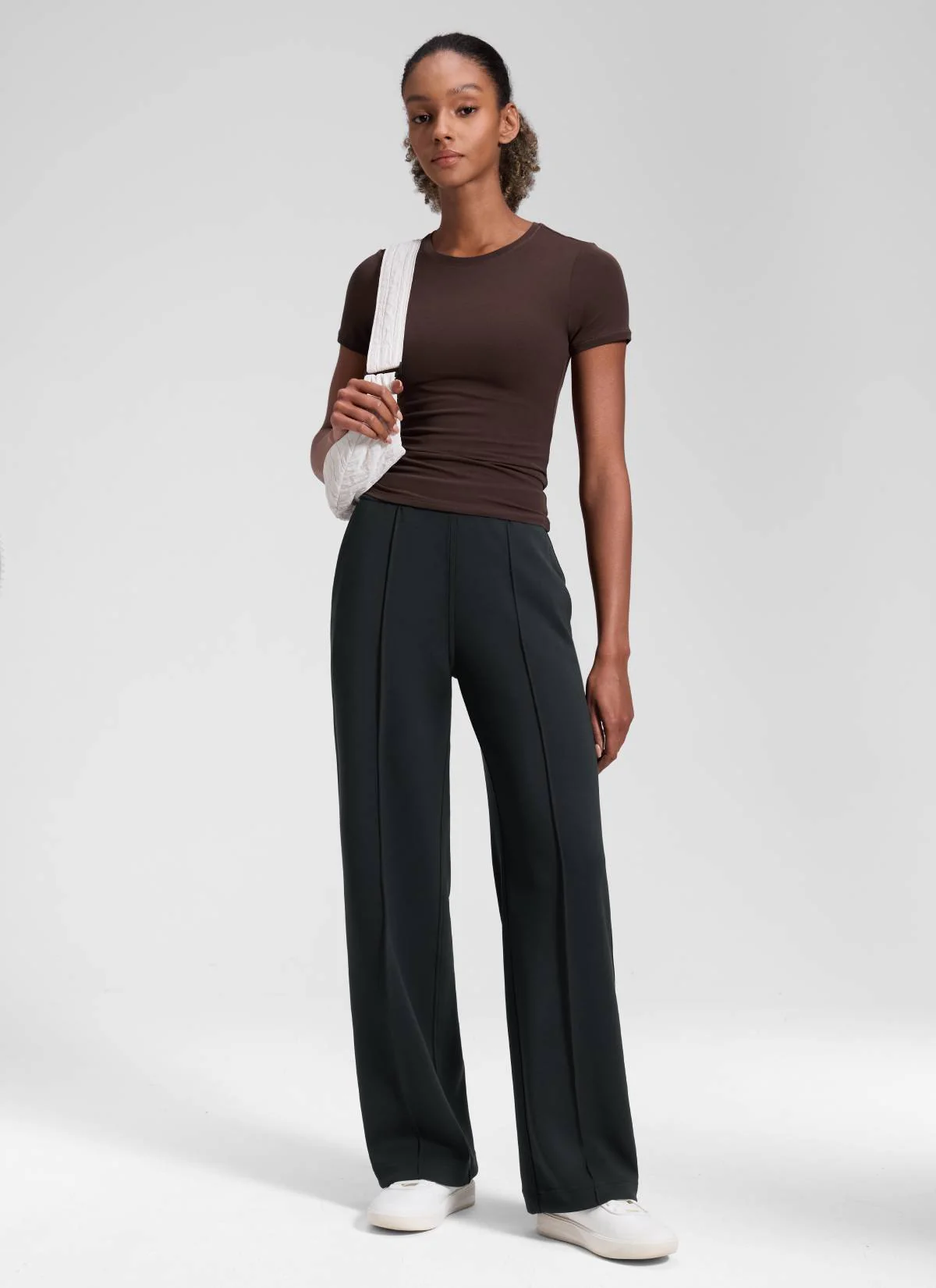 SoftAura Pintuck Straight Leg Sweatpant 30" - Image 11