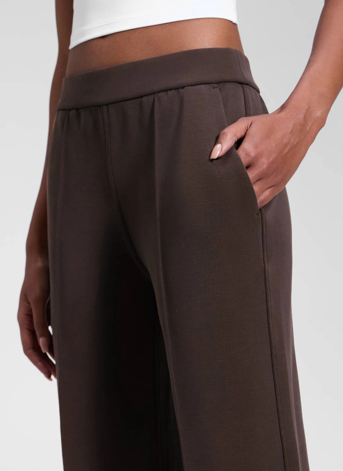 SoftAura Pintuck Straight Leg Sweatpant 30" - Image 18
