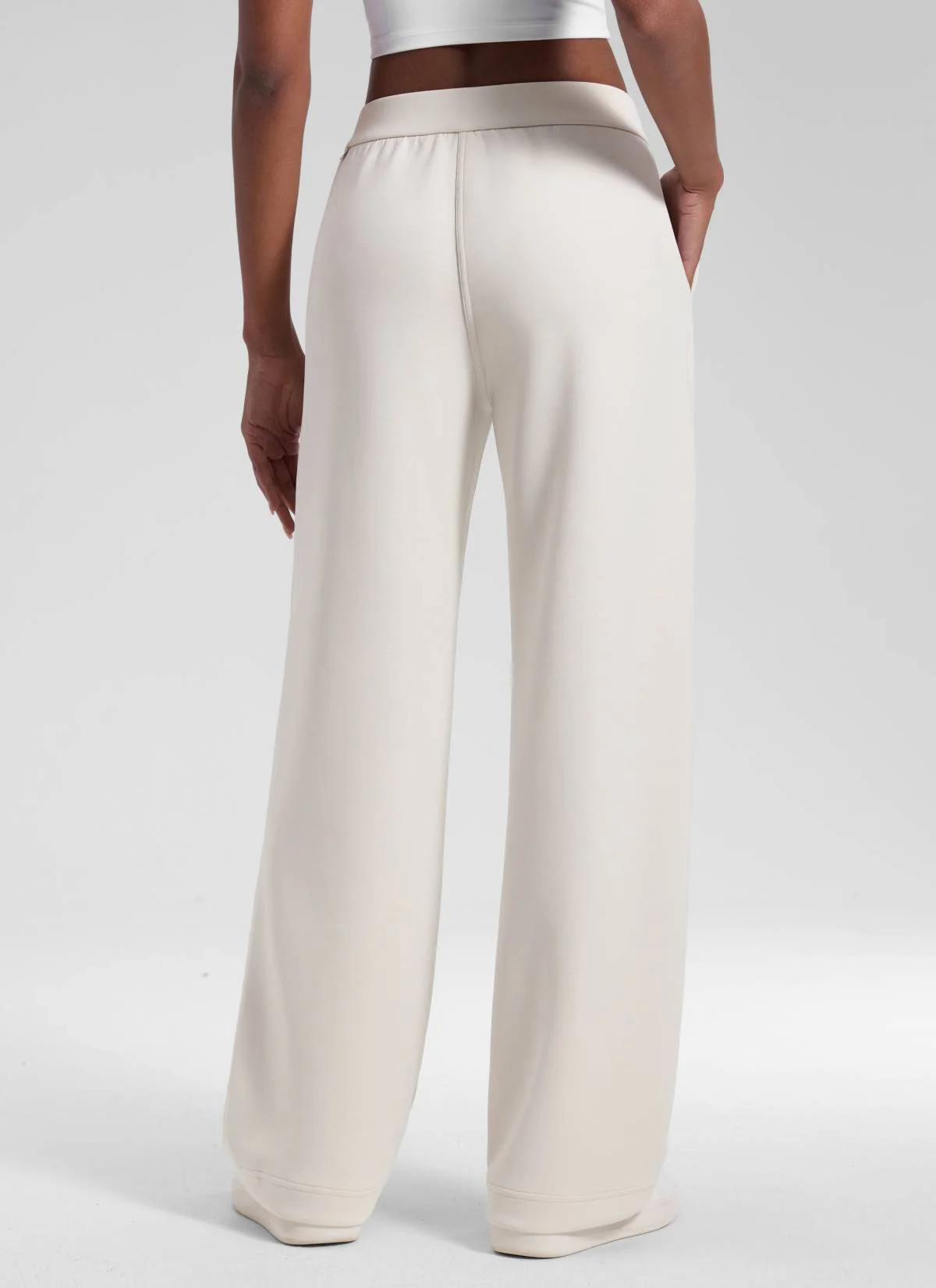SoftAura Pintuck Straight Leg Sweatpant 30" - Image 2