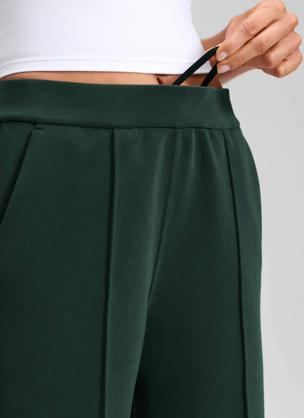 SoftAura Pintuck Straight Leg Sweatpant 30" - Image 22