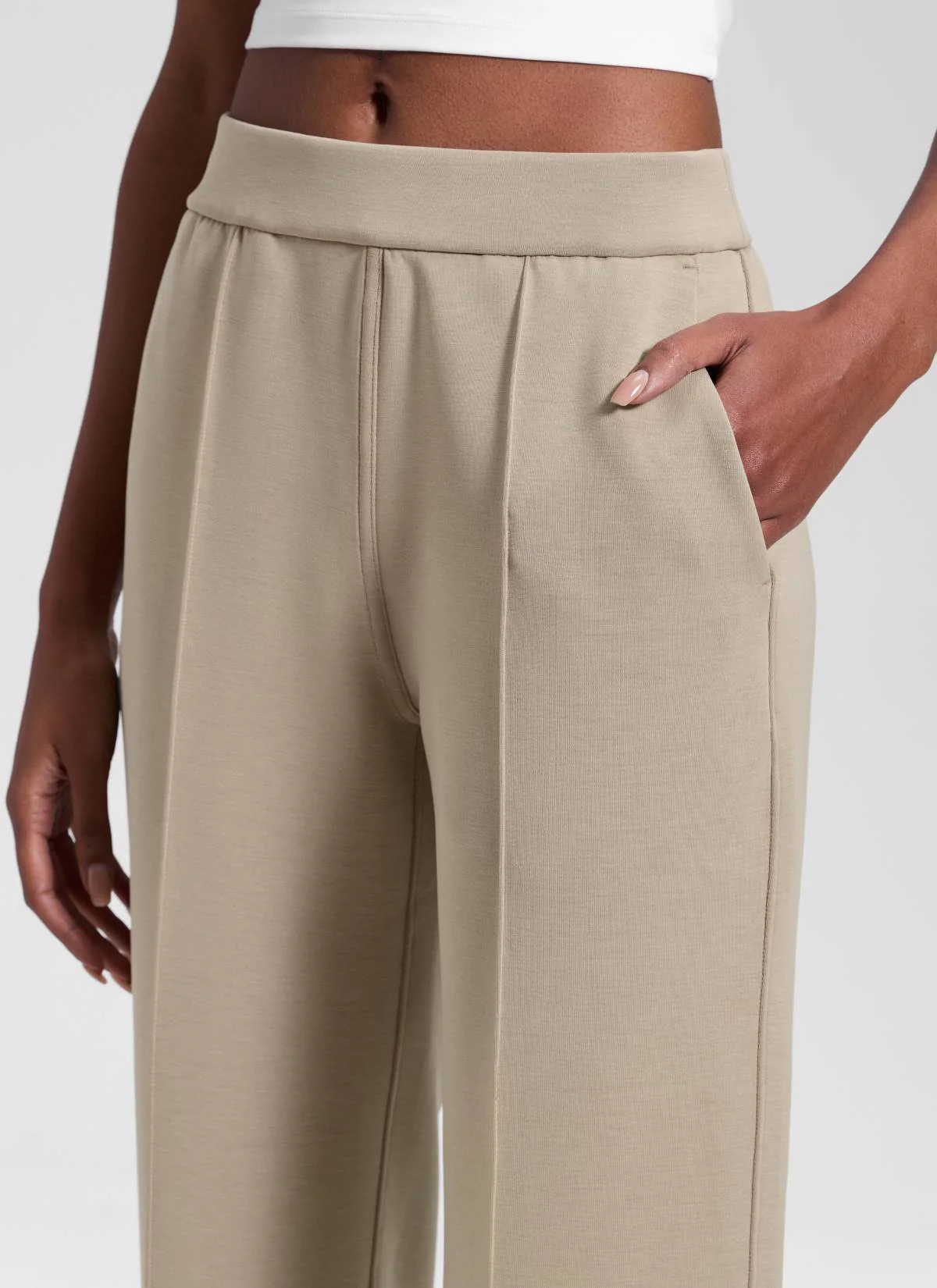 SoftAura Pintuck Straight Leg Sweatpant 30" - Image 27