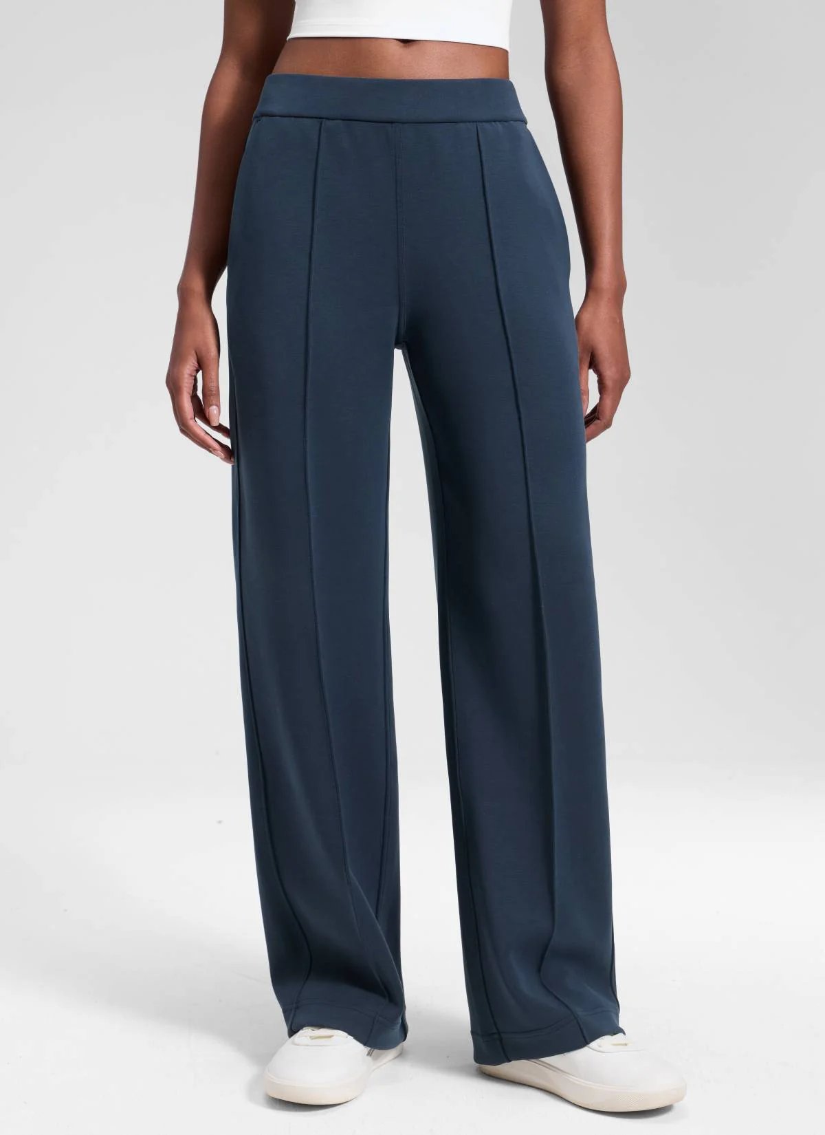 SoftAura Pintuck Straight Leg Sweatpant 30" - Image 5