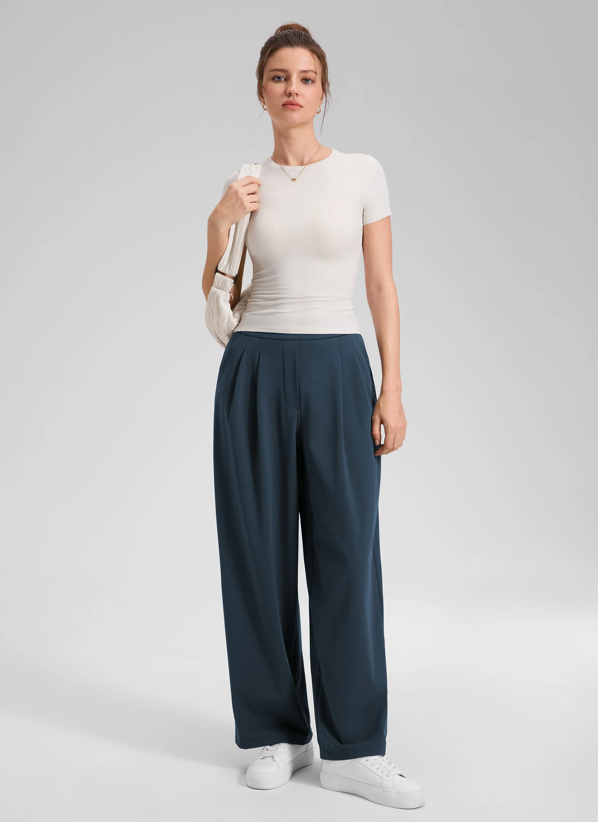 Walk the City Pocket Wide Leg Pant 29" - Image 3