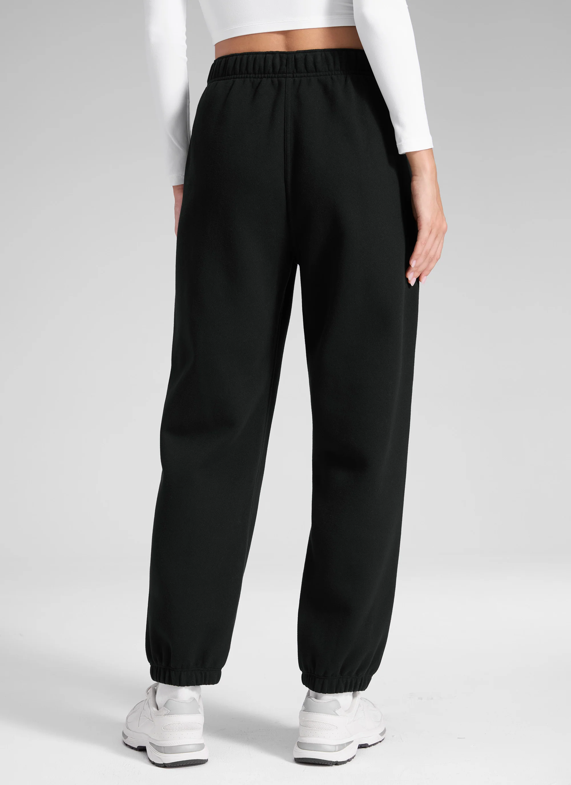 Fleece Lined High Rise Jogger Sweatpant 28'' - Image 7