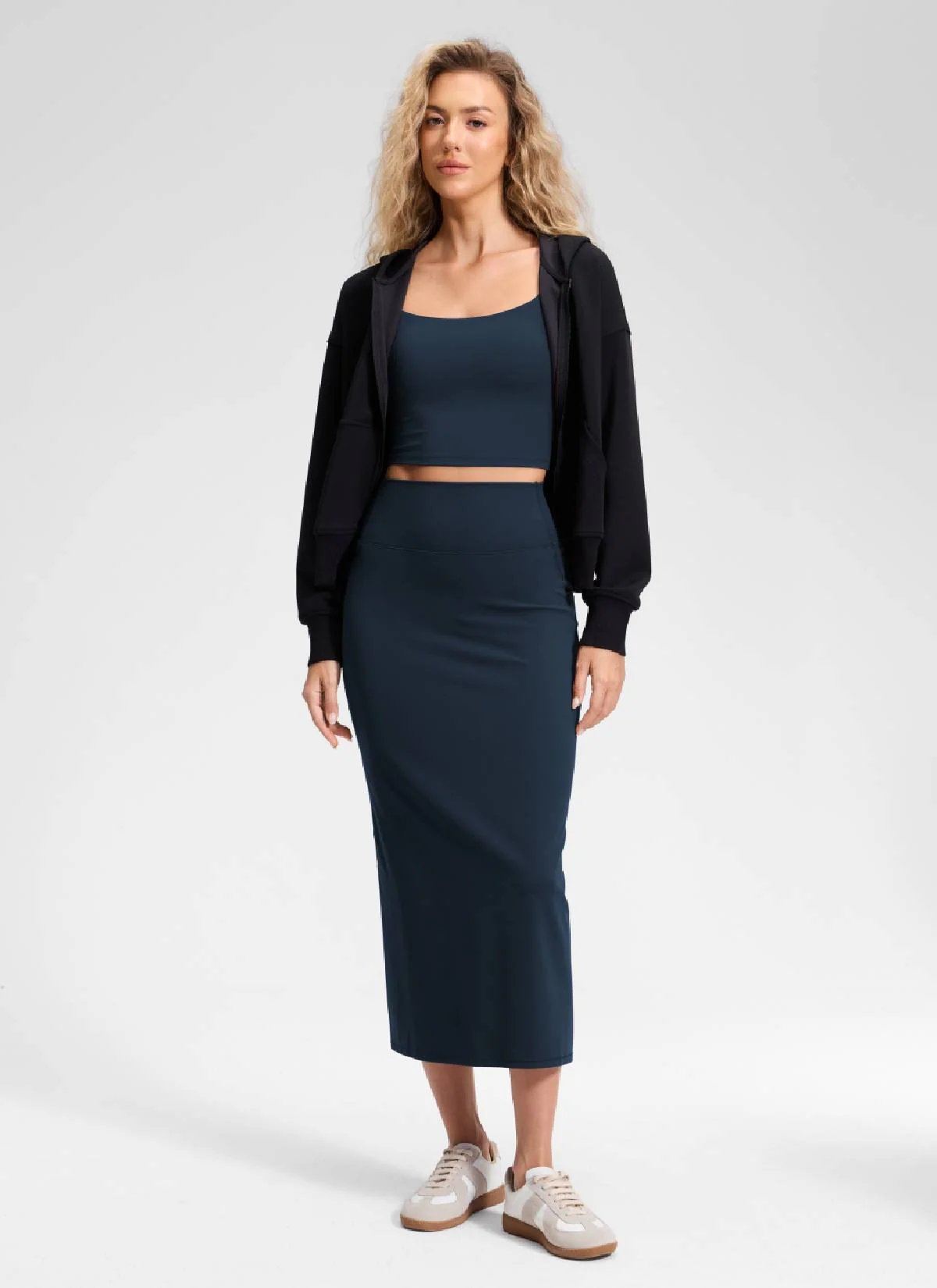 Butterlift® High Rise Back Slit Maxi Pencil Skirt - Image 13