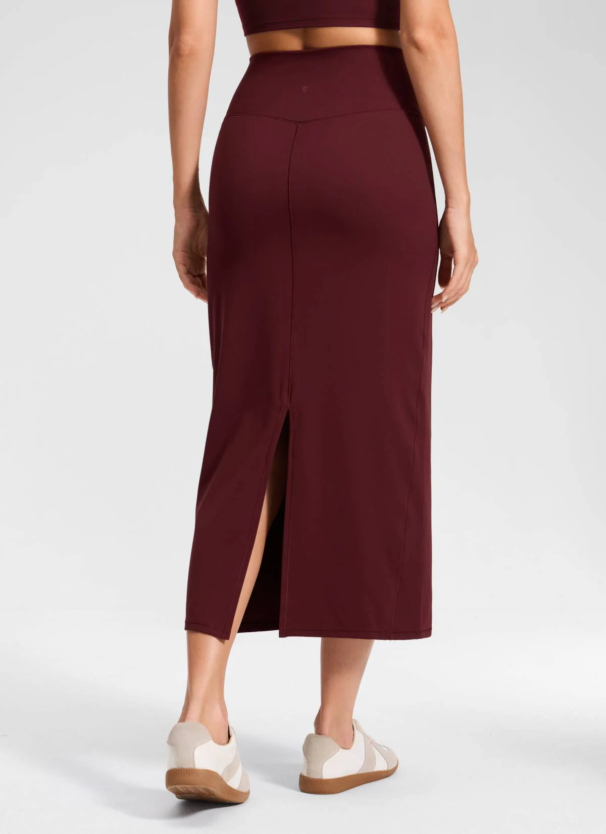 Butterlift® High Rise Back Slit Maxi Pencil Skirt - Image 2