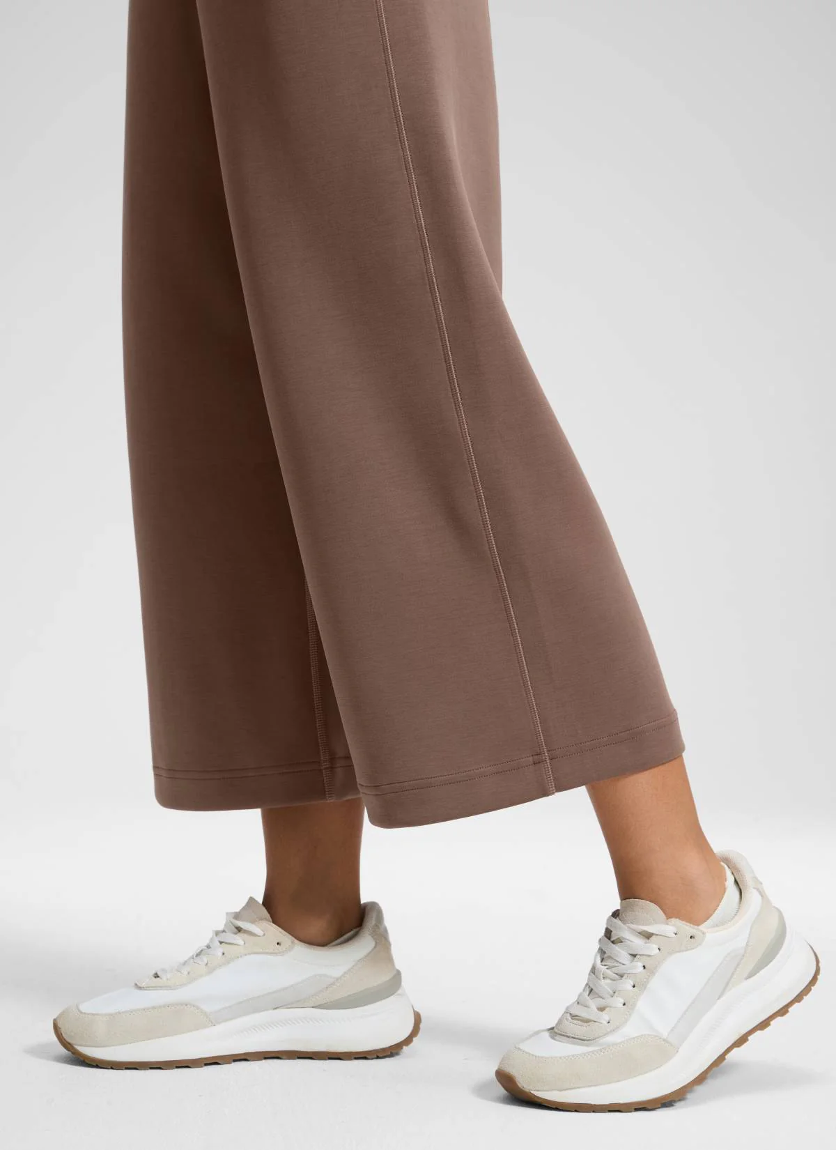 SoftAura Wide Leg Cropped Sweatpant 25" - Image 10
