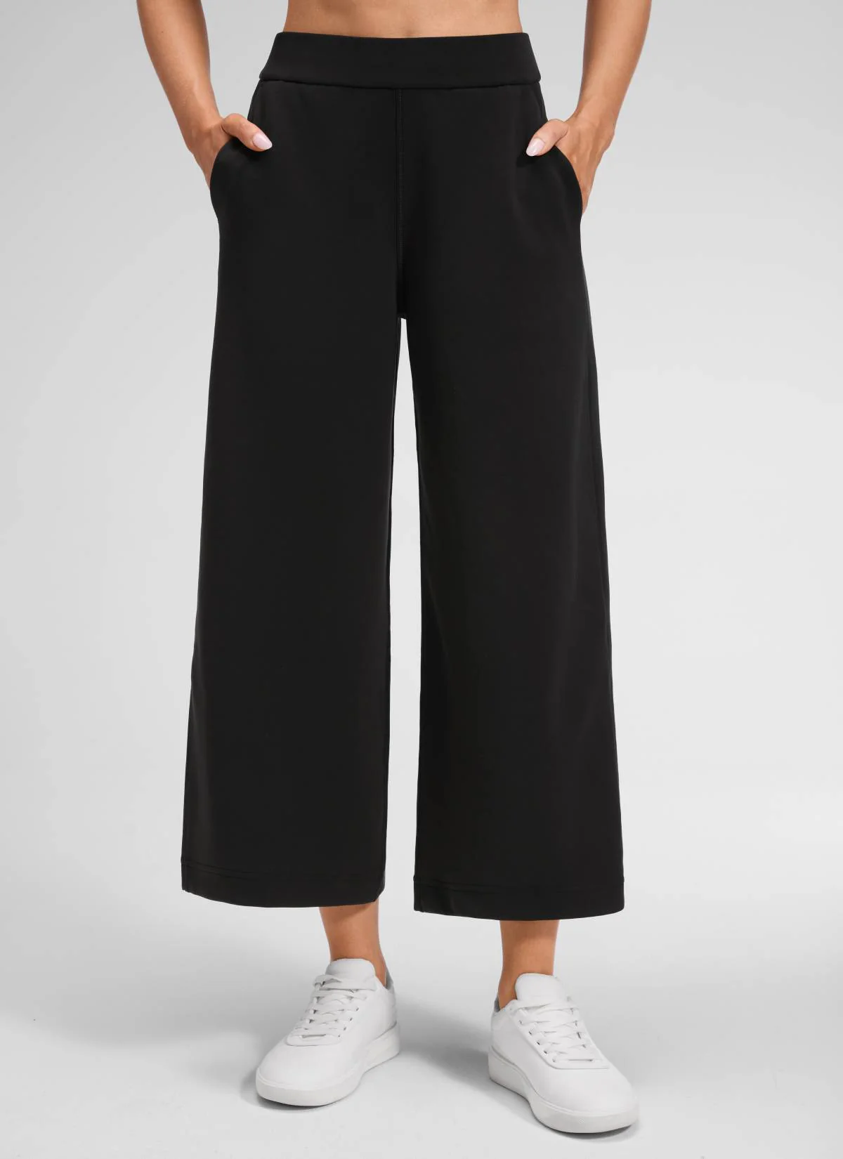SoftAura Wide Leg Cropped Sweatpant 25" - Image 15