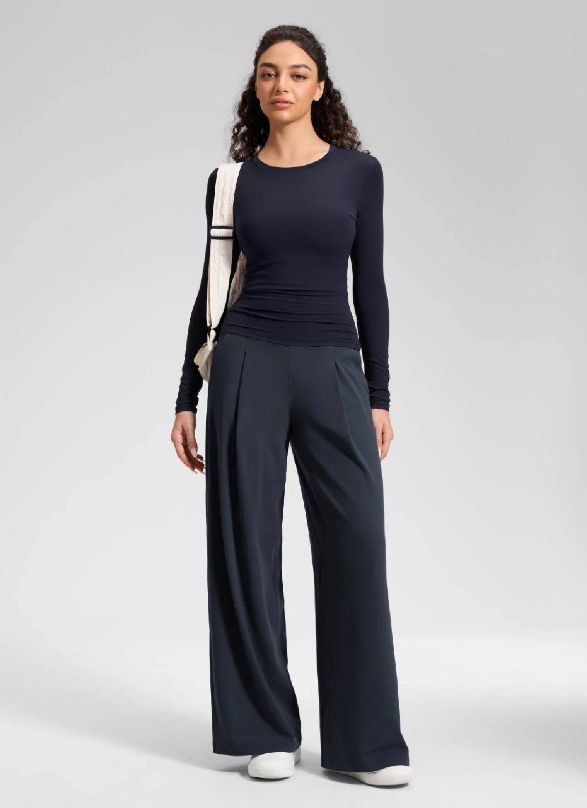 Butterluxe Front Pleated Pocket Palazzo Pant 30" - Image 13