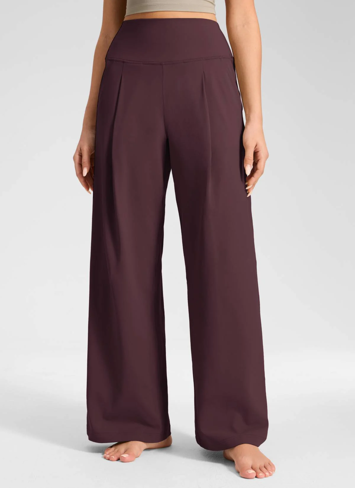 Butterluxe Front Pleated Pocket Palazzo Pant 30" - Image 21