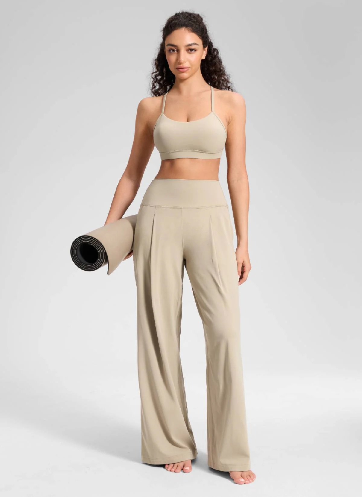 Butterluxe Front Pleated Pocket Palazzo Pant 30" - Image 3