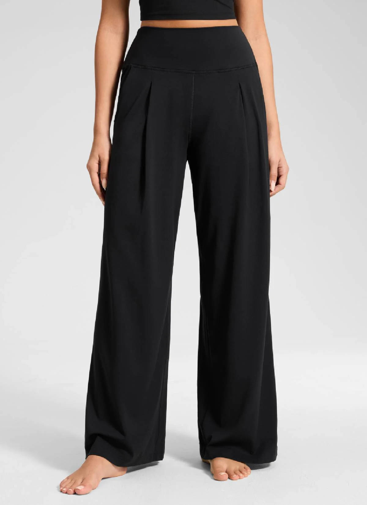 Butterluxe Front Pleated Pocket Palazzo Pant 30" - Image 6