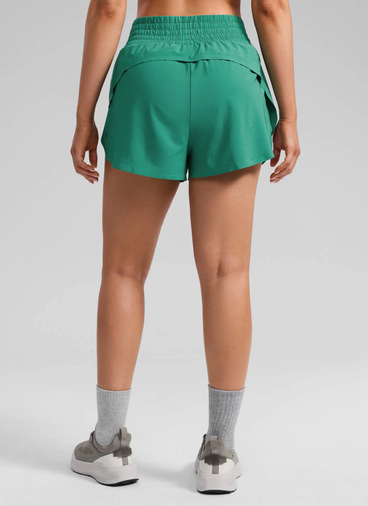 Feathery-Fit Soft High Split Dolphin Shorts 2.5" - Image 15