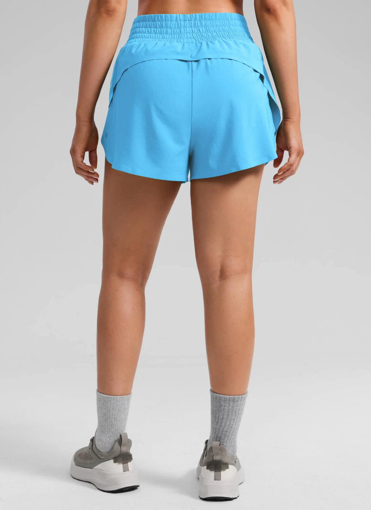 Feathery-Fit Soft High Split Dolphin Shorts 2.5" - Image 2