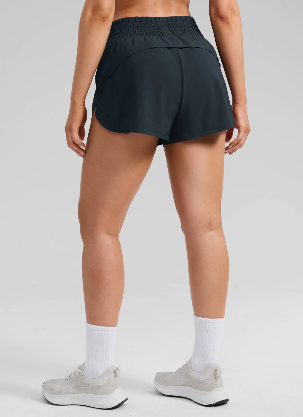 Feathery-Fit Soft High Split Dolphin Shorts 2.5" - Image 27