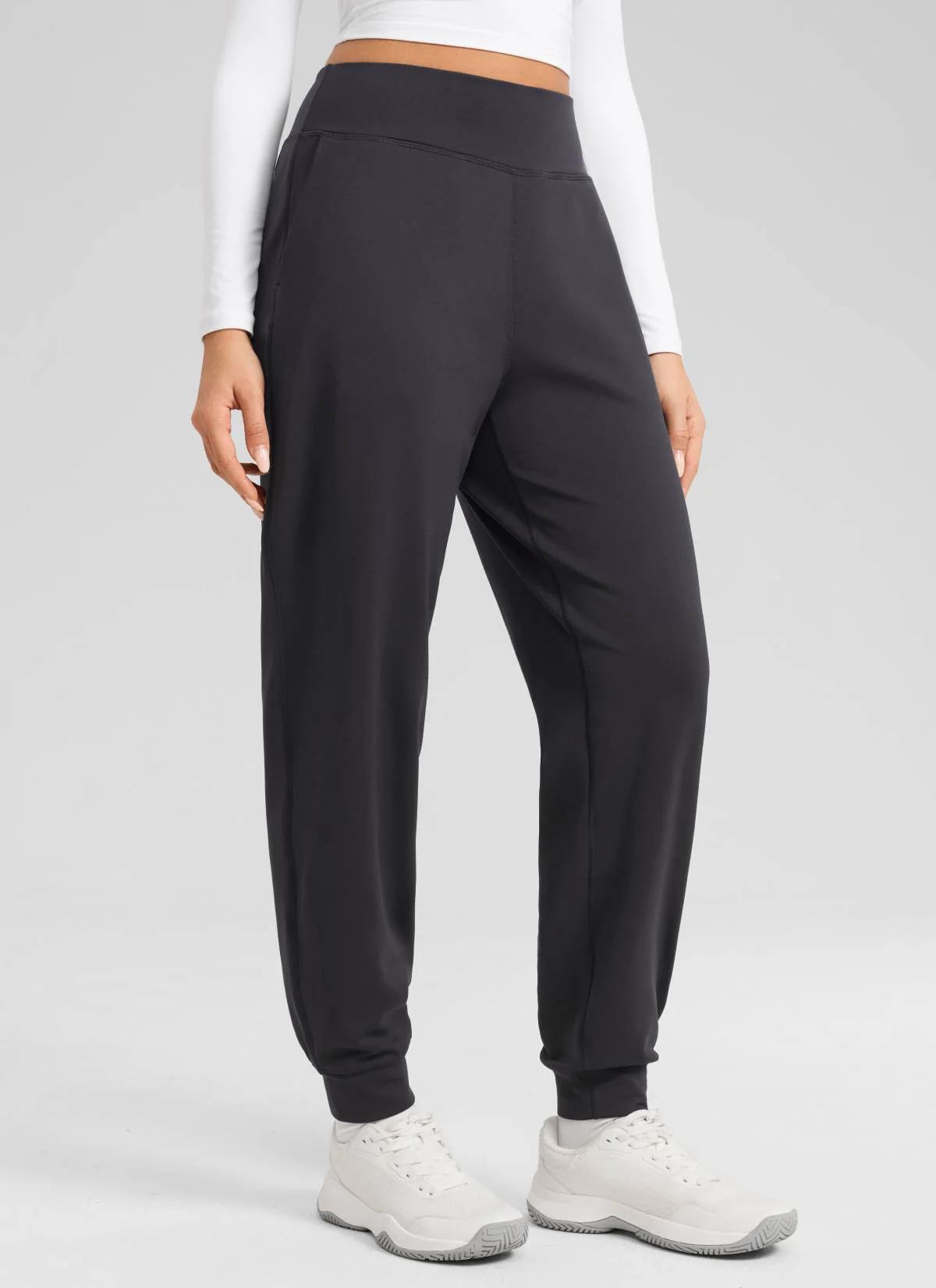 Matte Thermal Fleece Lined Jogger 27.5" - Image 17