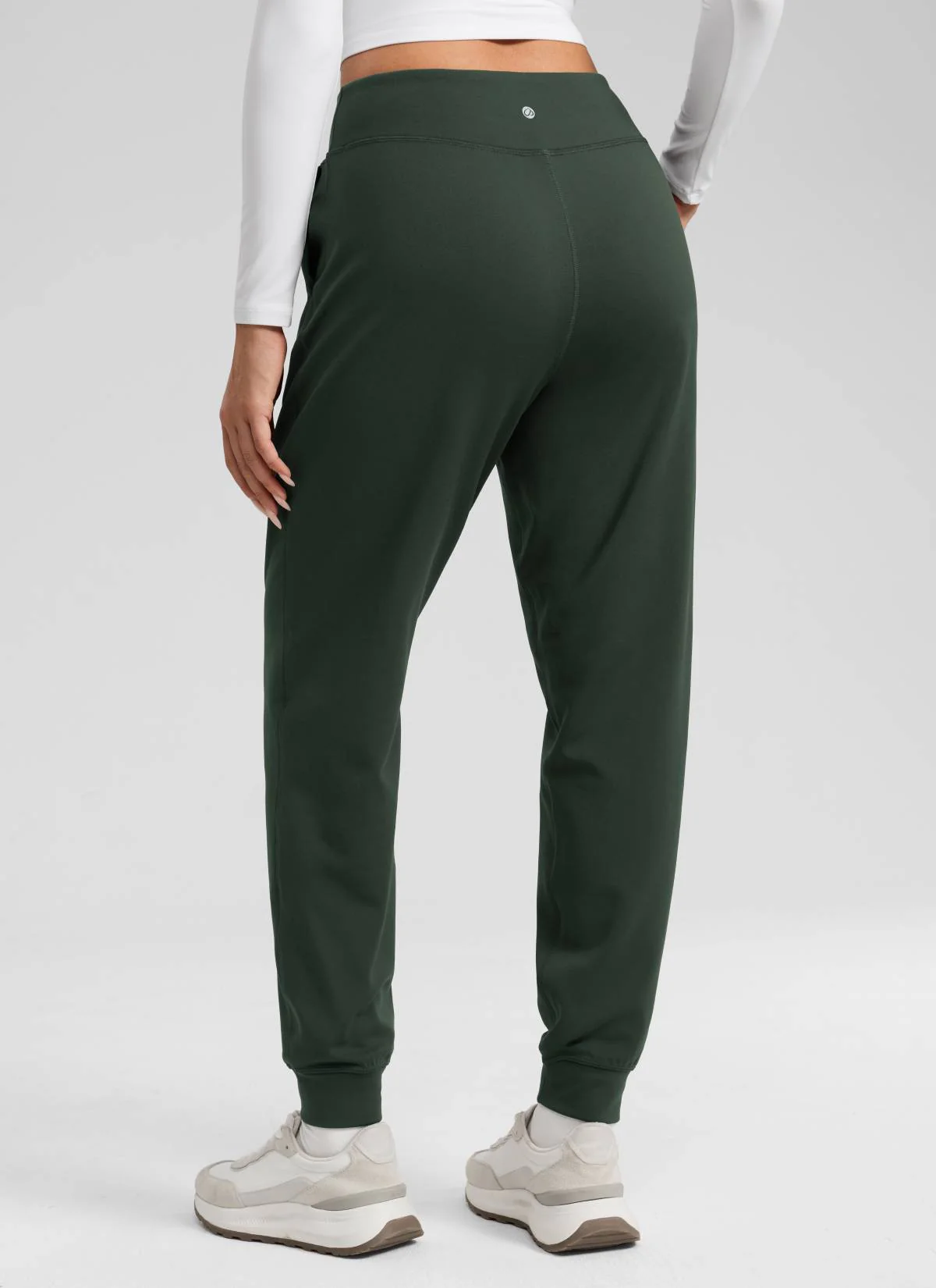 Matte Thermal Fleece Lined Jogger 27.5" - Image 2