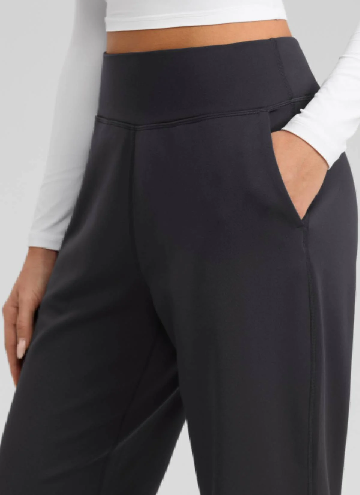 Matte Thermal Fleece Lined Jogger 27.5" - Image 21