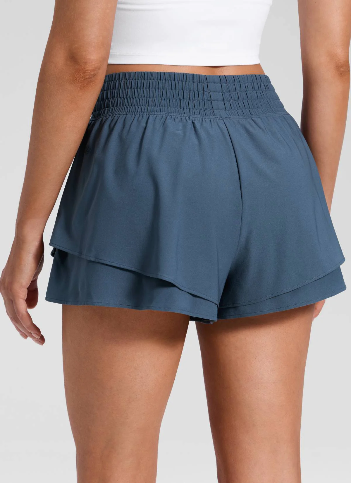 Feathery-Fit Drapey Flowy Shorts 2.5" - Image 14