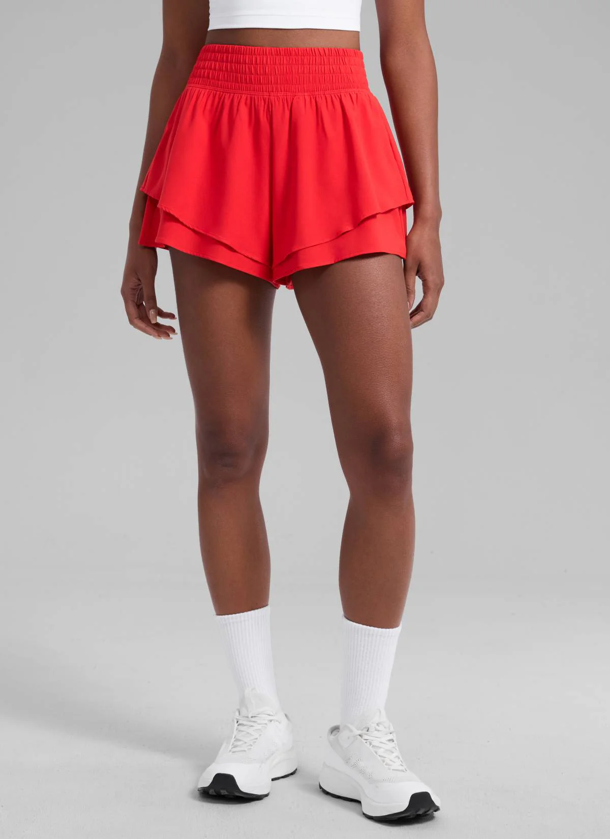 Feathery-Fit Drapey Flowy Shorts 2.5" - Image 15