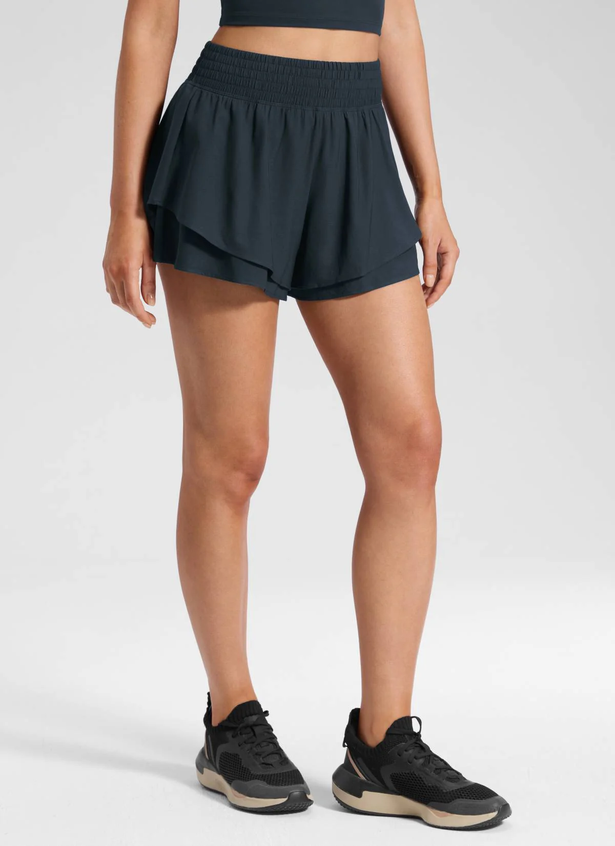 Feathery-Fit Drapey Flowy Shorts 2.5" - Image 19
