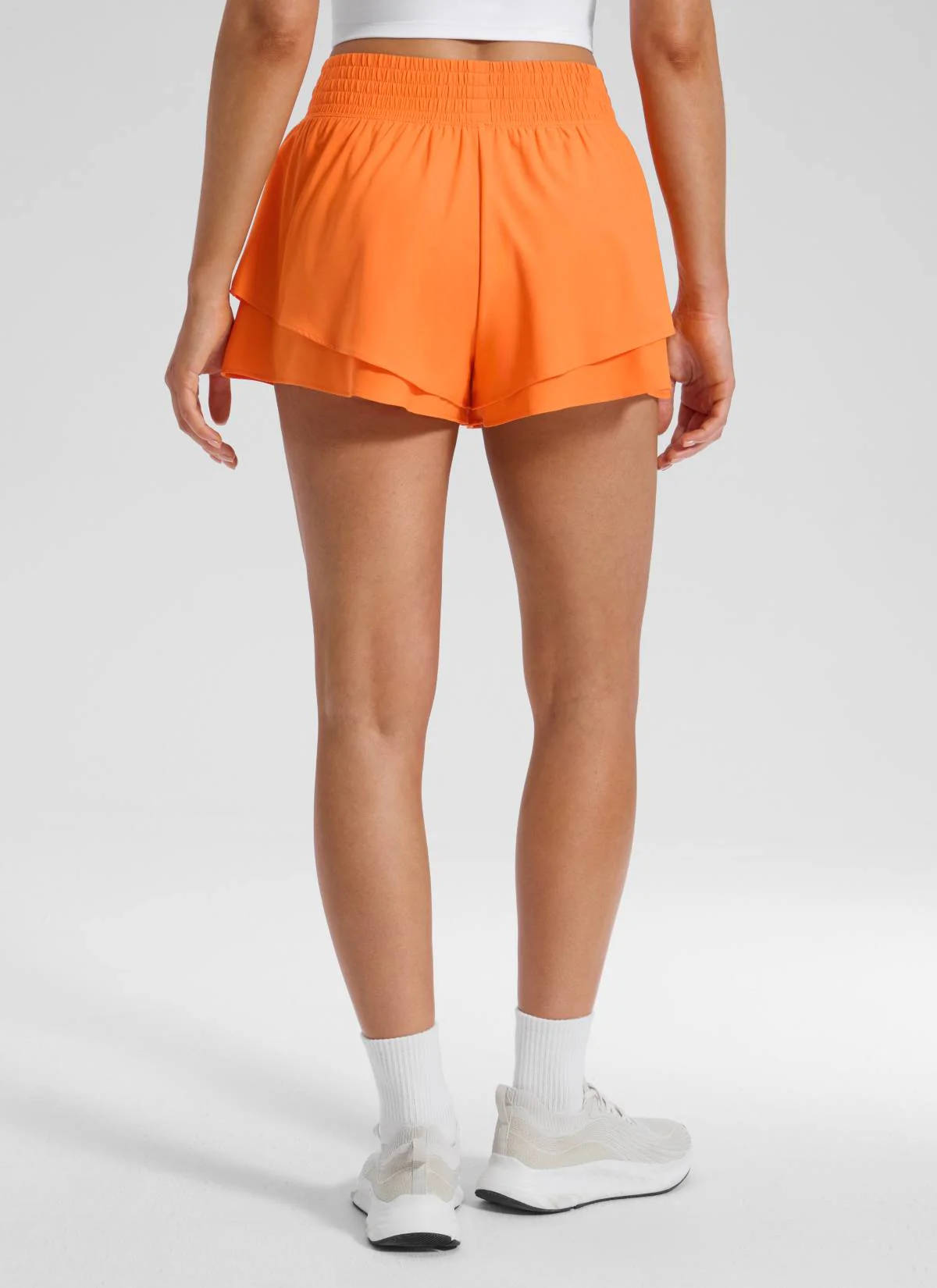 Feathery-Fit Drapey Flowy Shorts 2.5" - Image 25