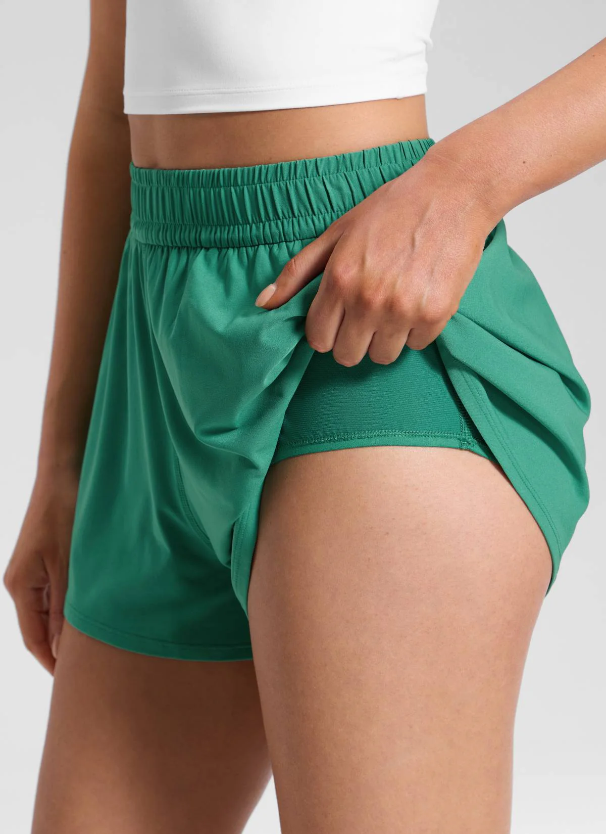 Feathery-Fit Drapey Relaxed Fit Shorts 2.5" - Image 25