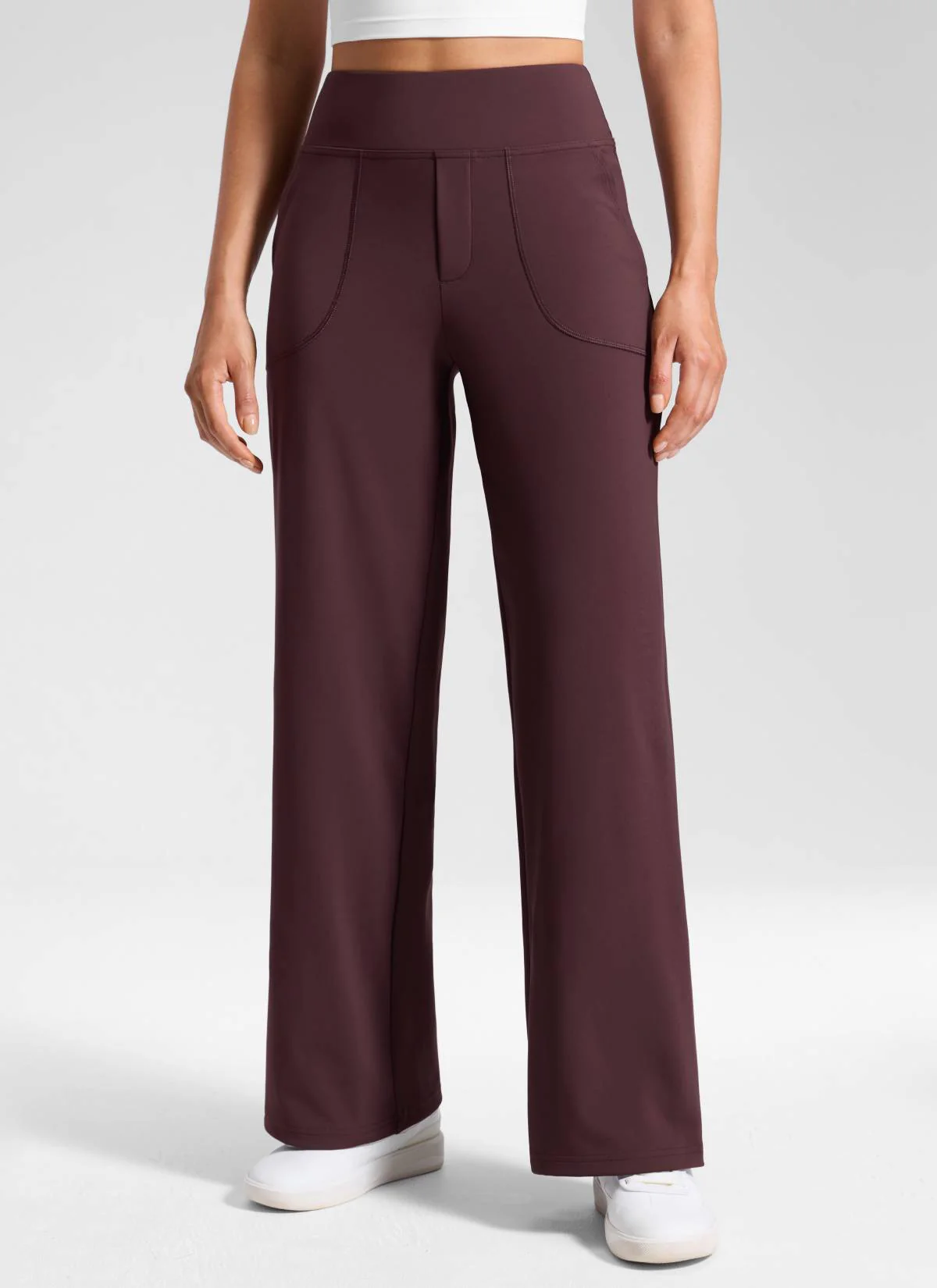 Wide Leg Faux Fly Pocket Pant 30" - Image 25
