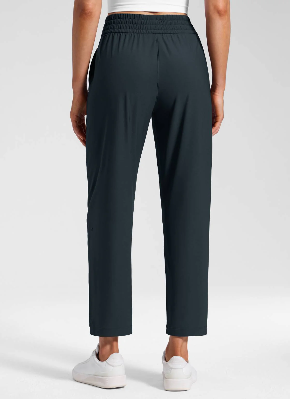 Feathery-Fit Drapey Tapered Ankle Pant 27" - Image 13