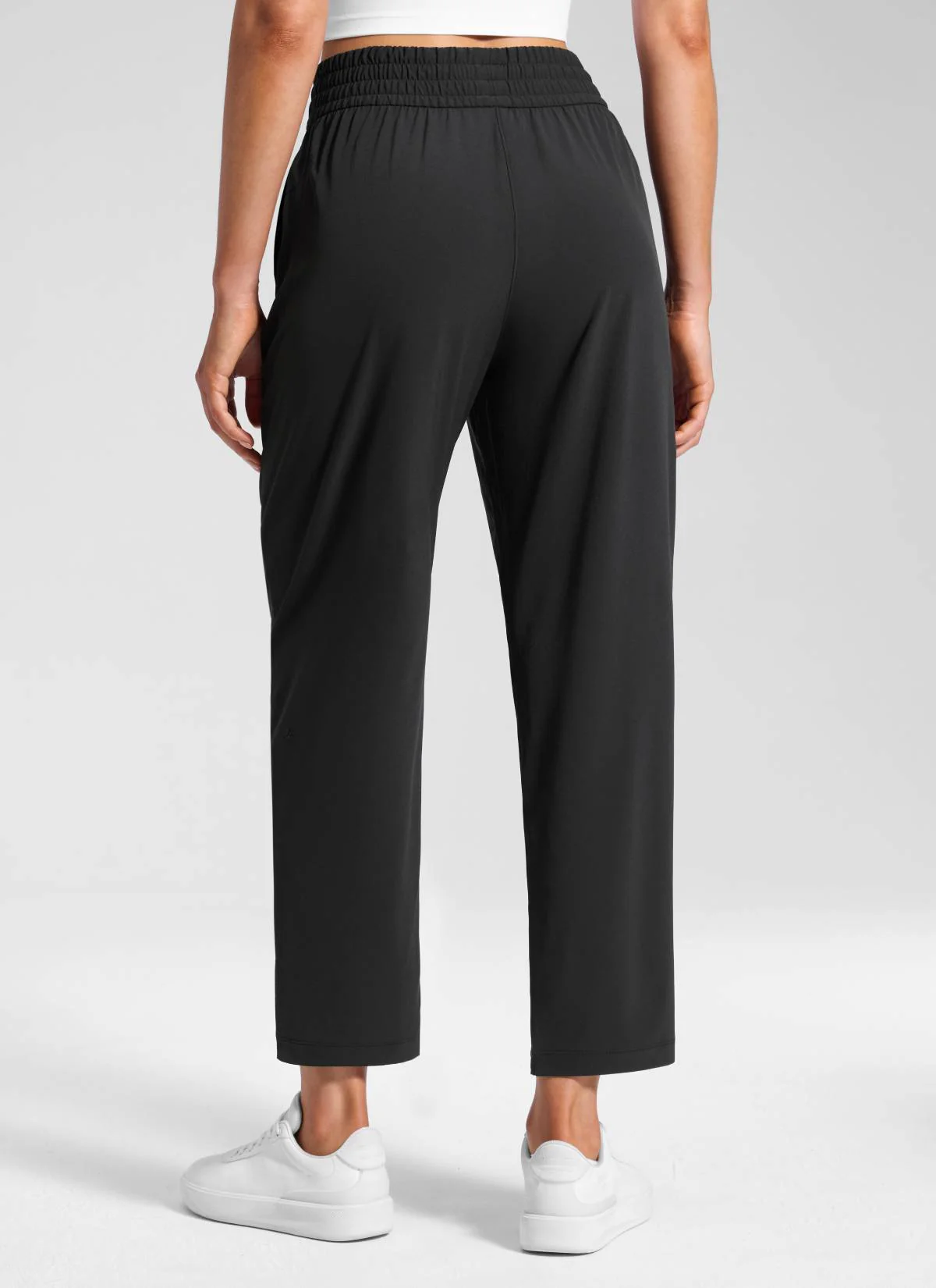 Feathery-Fit Drapey Tapered Ankle Pant 27" - Image 7