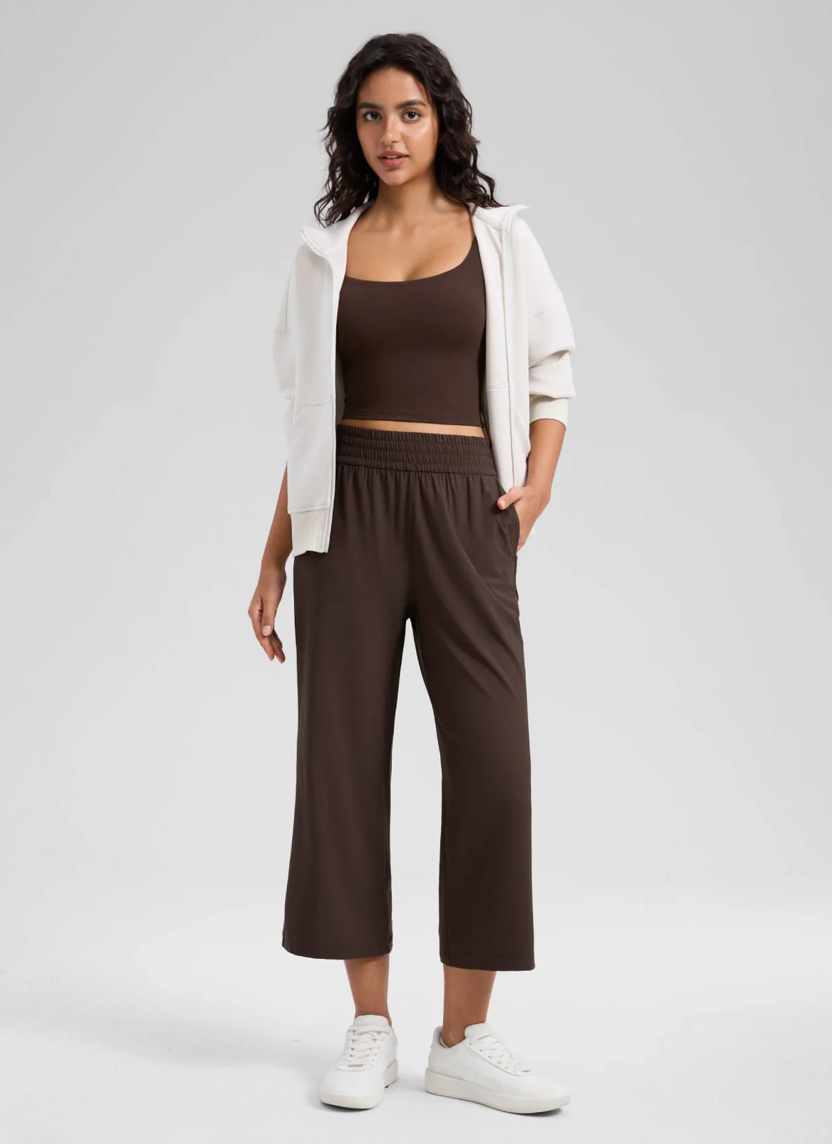 Feathery-Fit Drapey High Rise Flare Pant 23" - Image 12