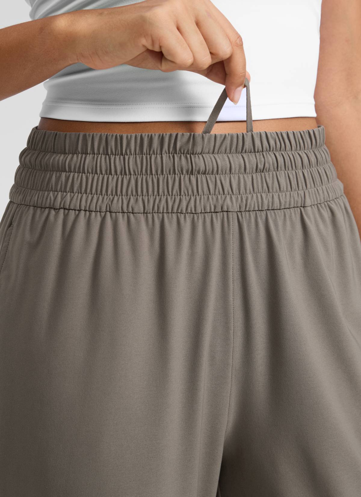 Feathery-Fit Drapey High Rise Flare Pant 23" - Image 4