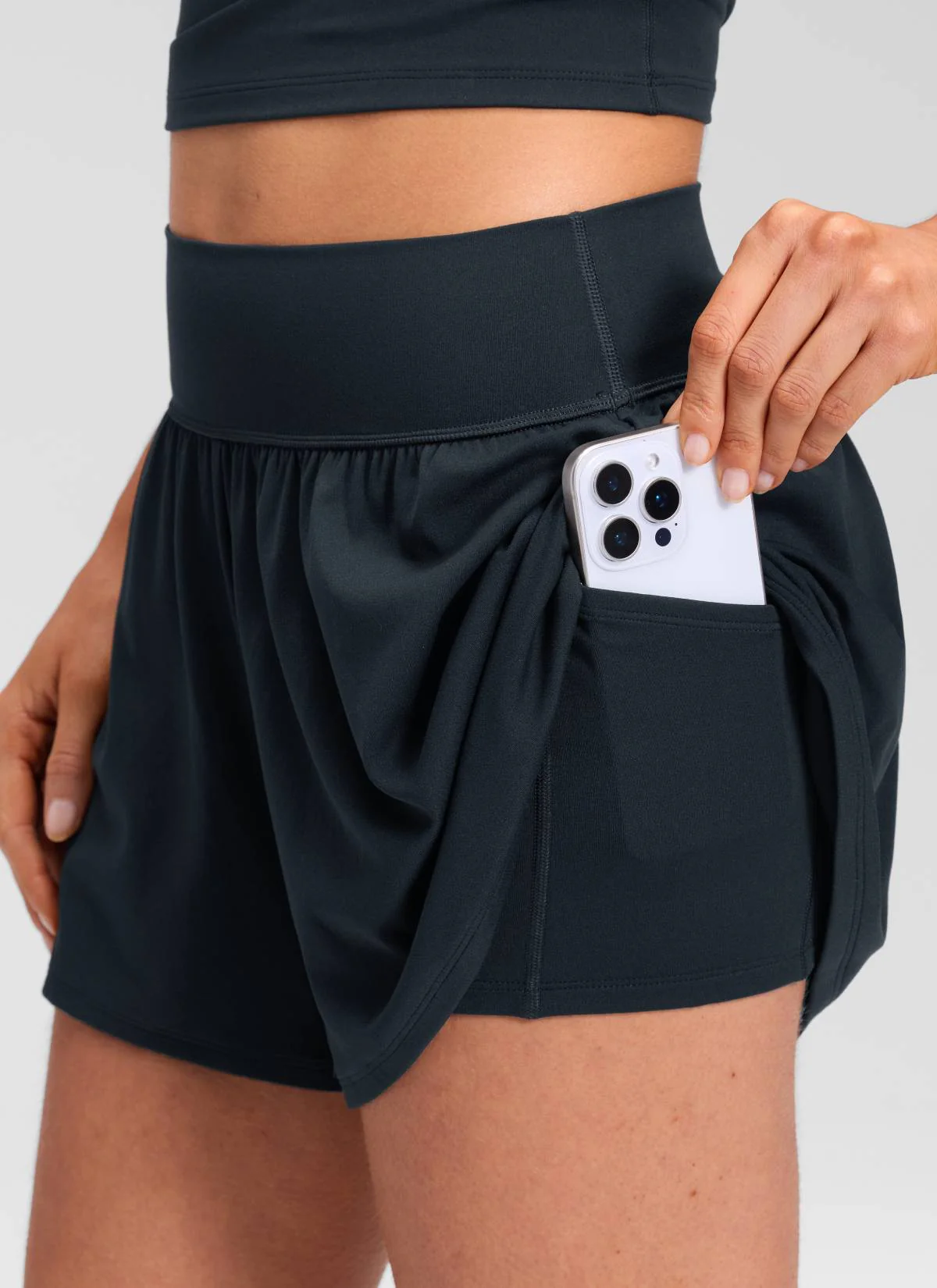 Softretch Flowy 2 in 1 Pocket Shorts - Image 12