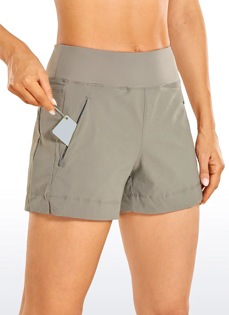 Ripstop Zip Pocket Mid Rise Shorts 4'' - Image 16