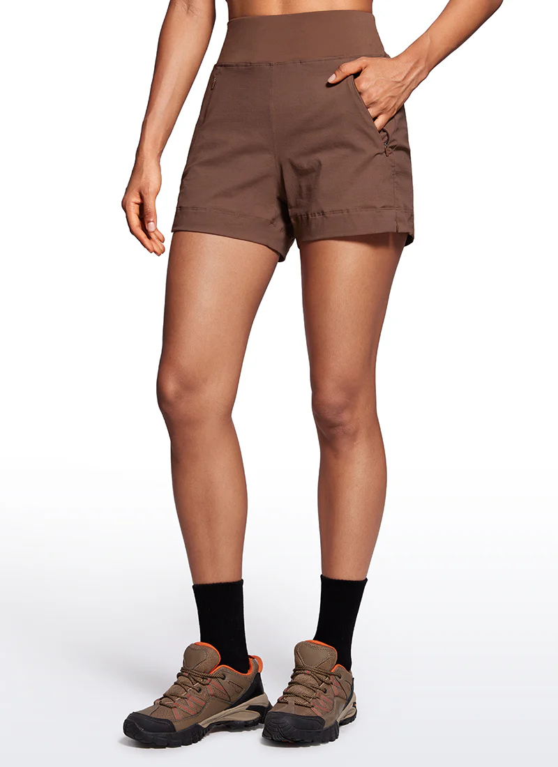 Ripstop Zip Pocket Mid Rise Shorts 4'' - Image 28