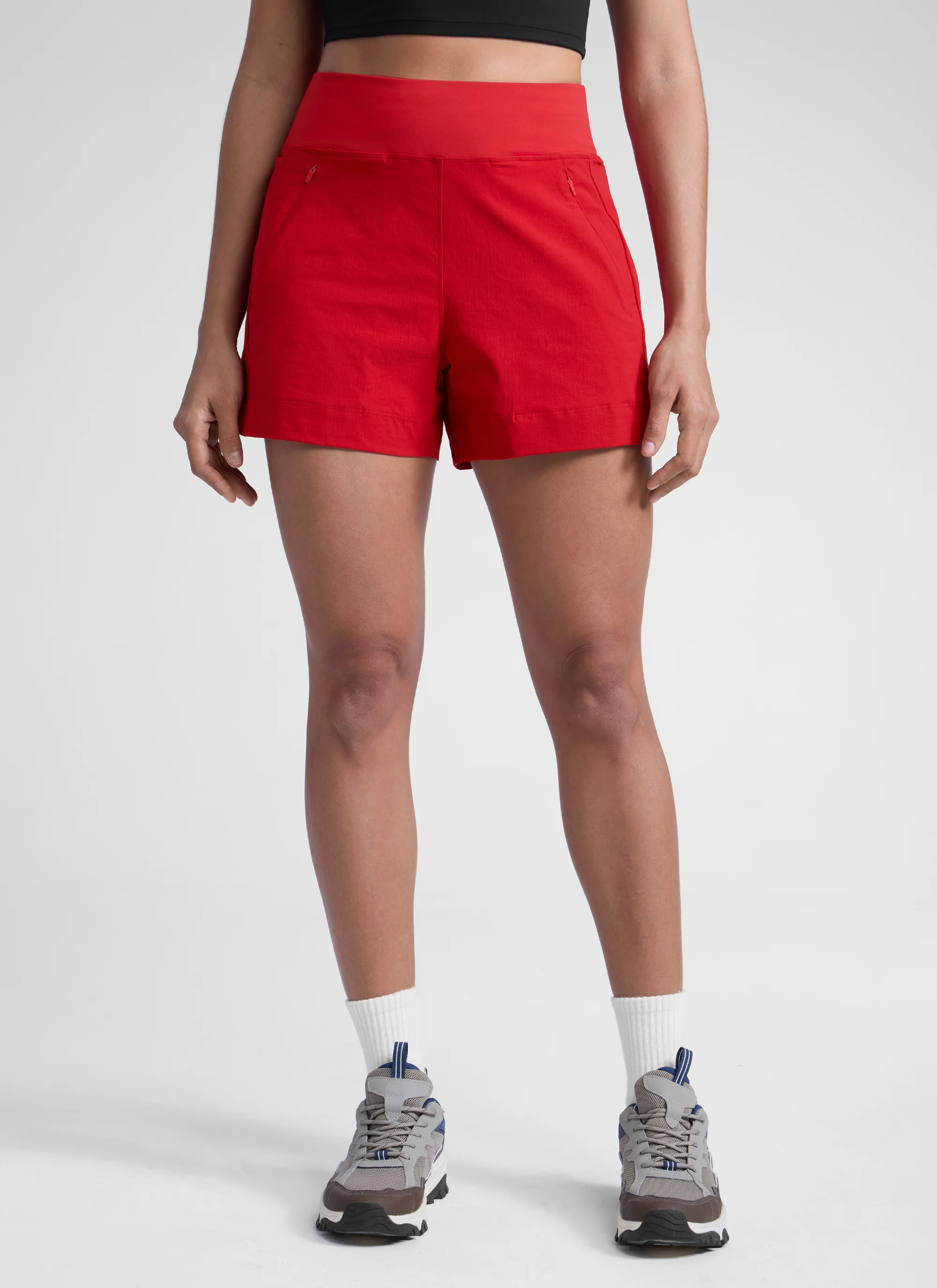 Ripstop Zip Pocket Mid Rise Shorts 4'' - Image 45
