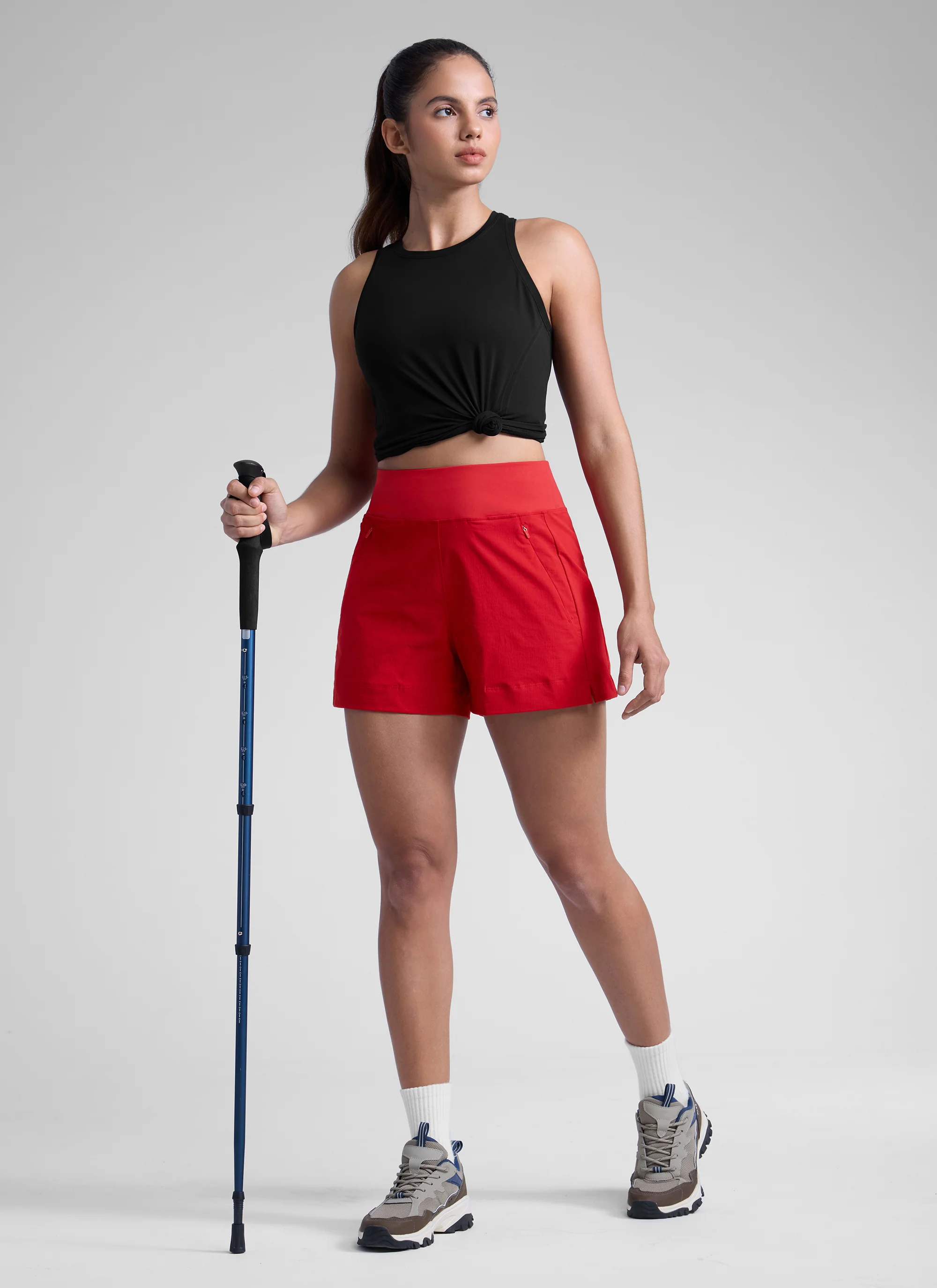 Ripstop Zip Pocket Mid Rise Shorts 4'' - Image 47