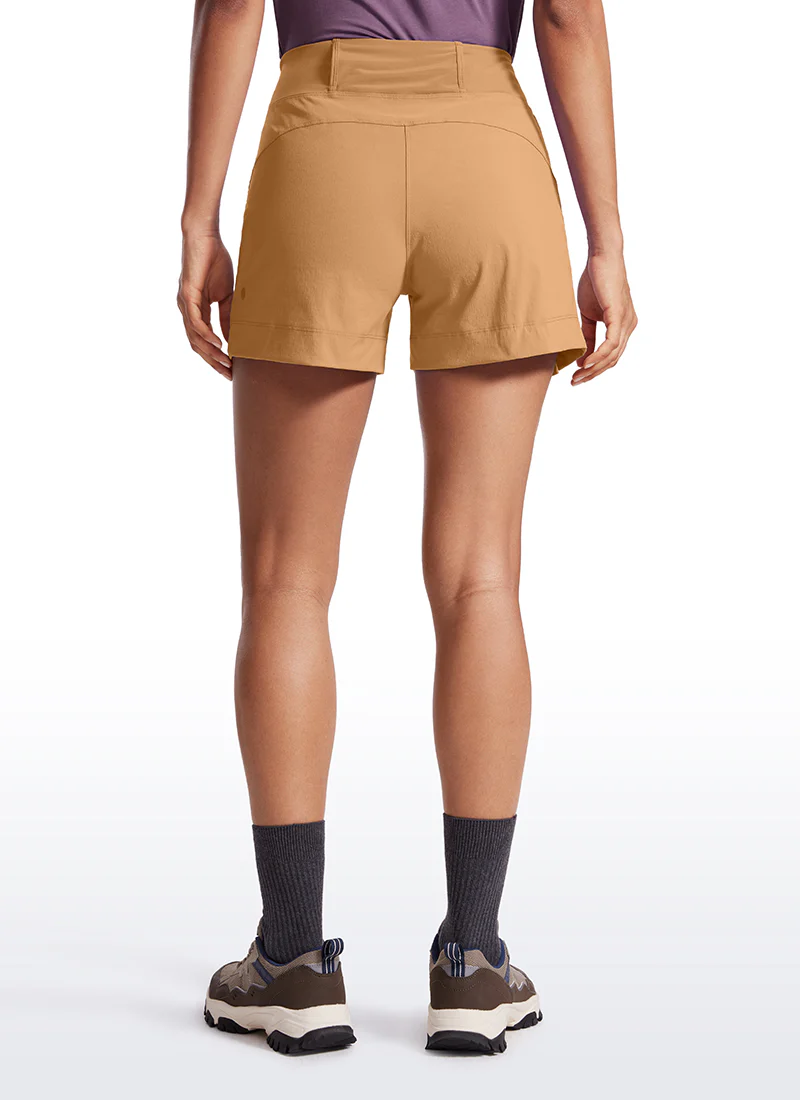 Ripstop Zip Pocket Mid Rise Shorts 4'' - Image 2