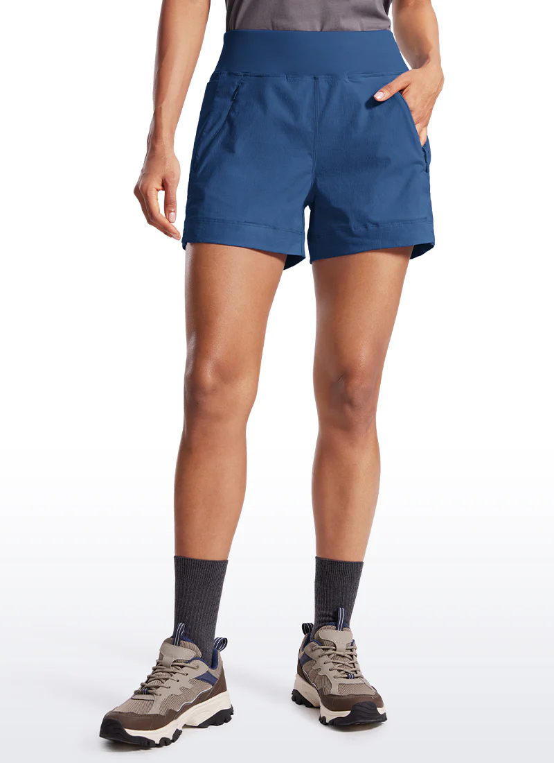 Ripstop Zip Pocket Mid Rise Shorts 4'' - Image 6
