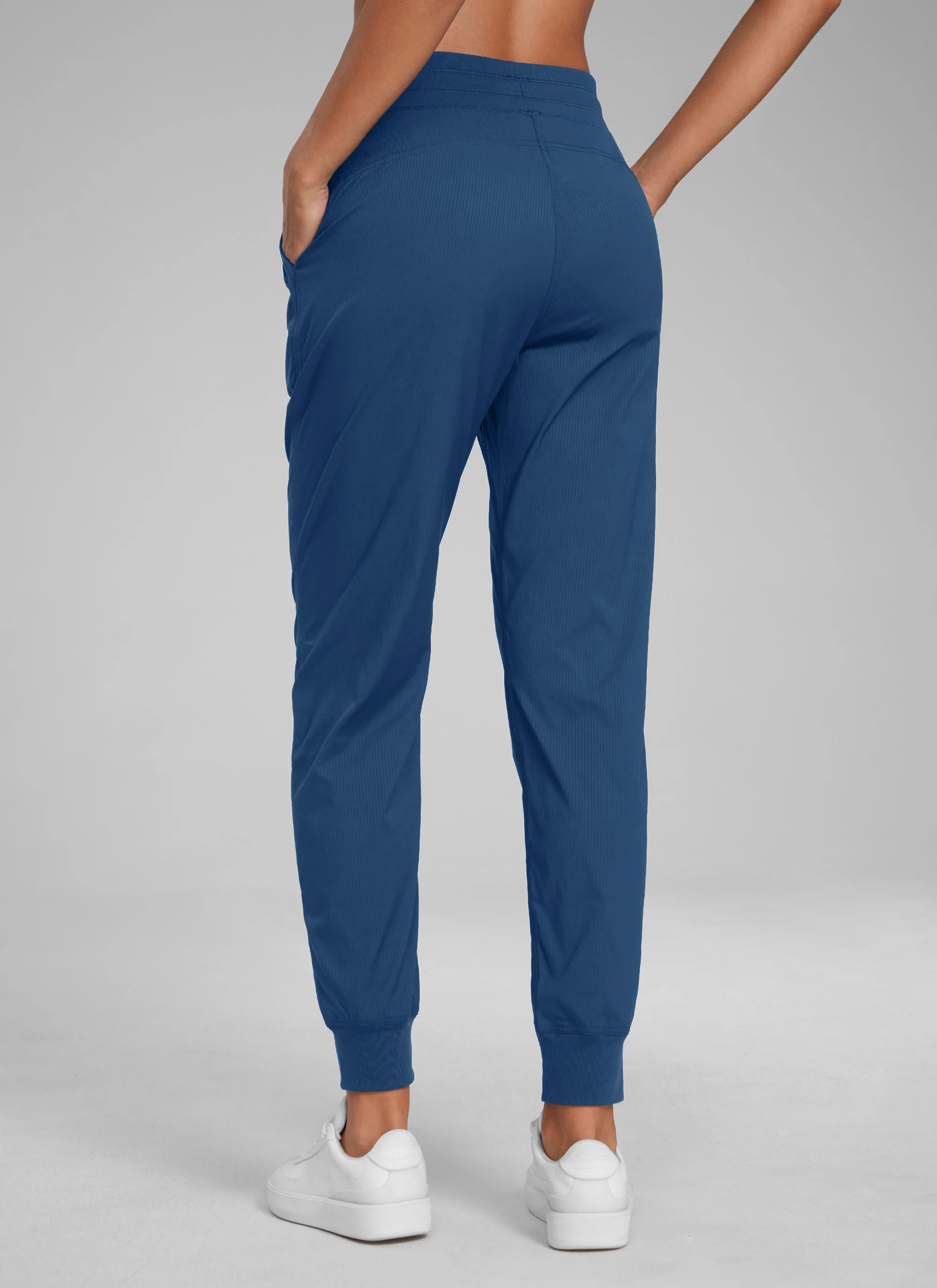 Striped Ruched Pocket Jogger 28'' - Image 33