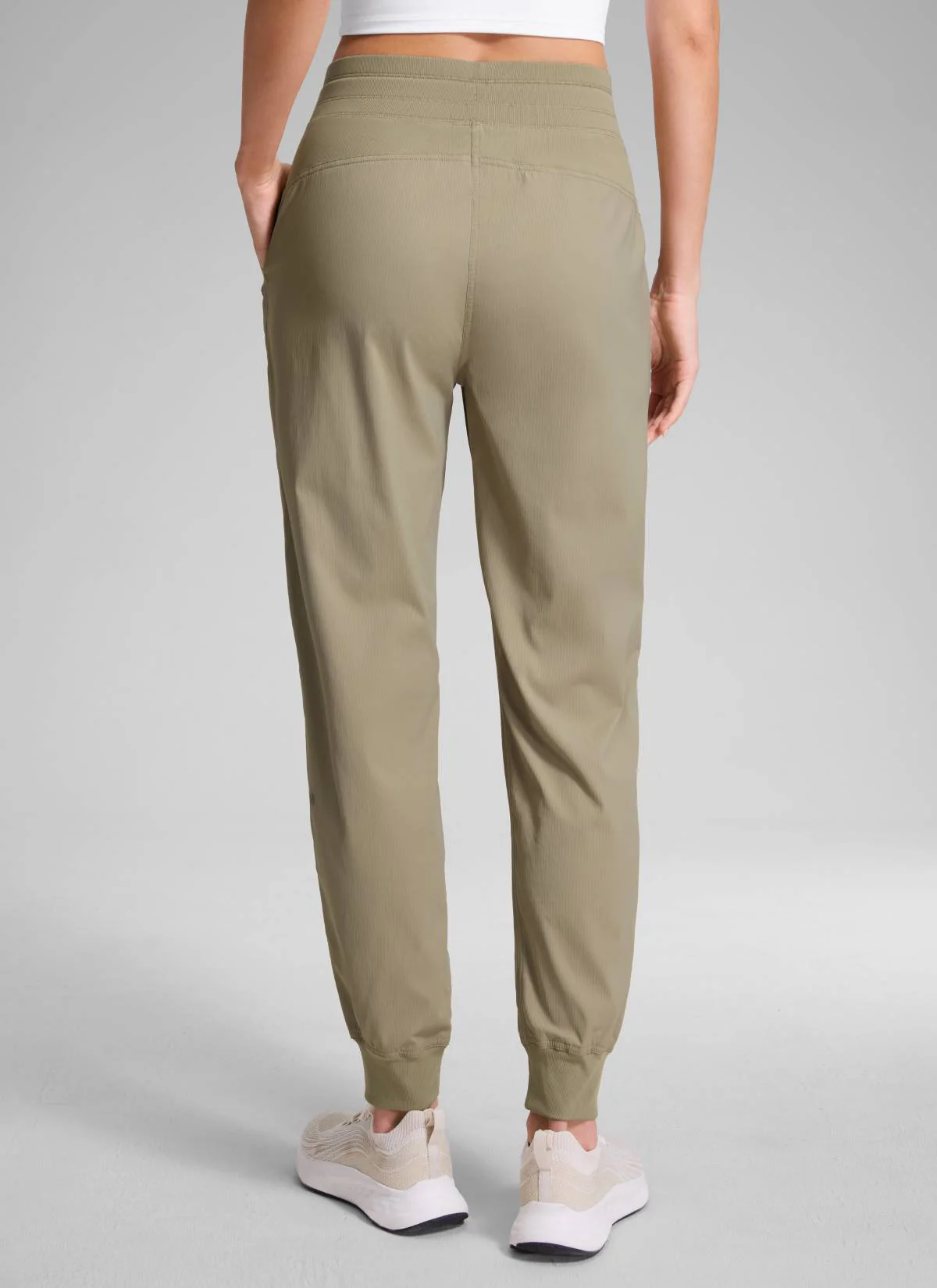 Striped Ruched Pocket Jogger 28'' - Image 41