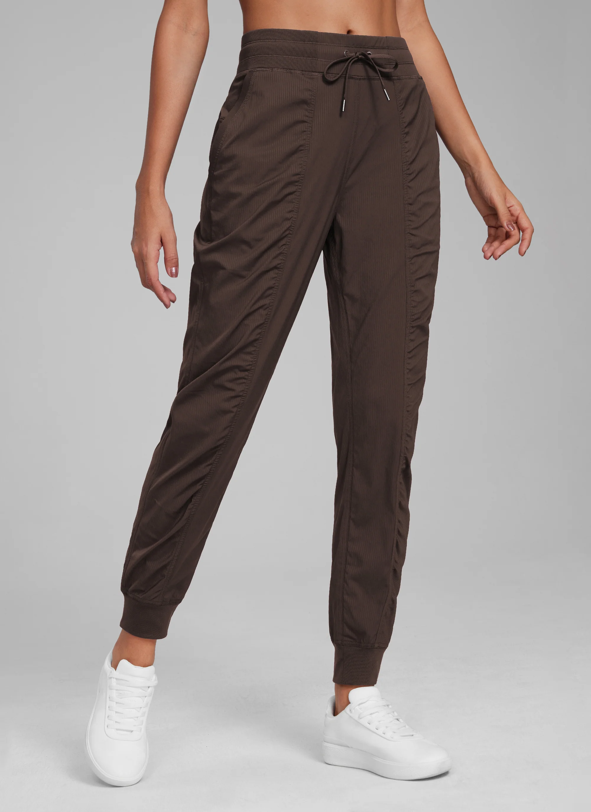 Striped Ruched Pocket Jogger 28'' - Image 13