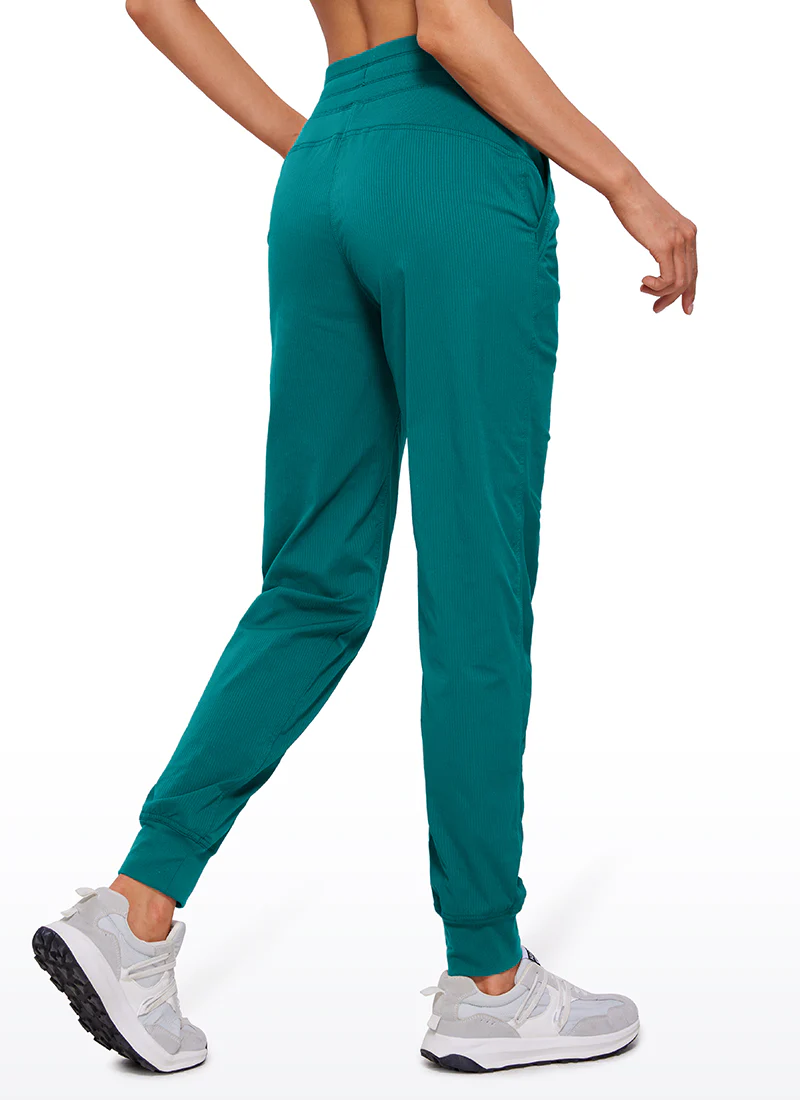 Striped Ruched Pocket Jogger 28'' - Image 2