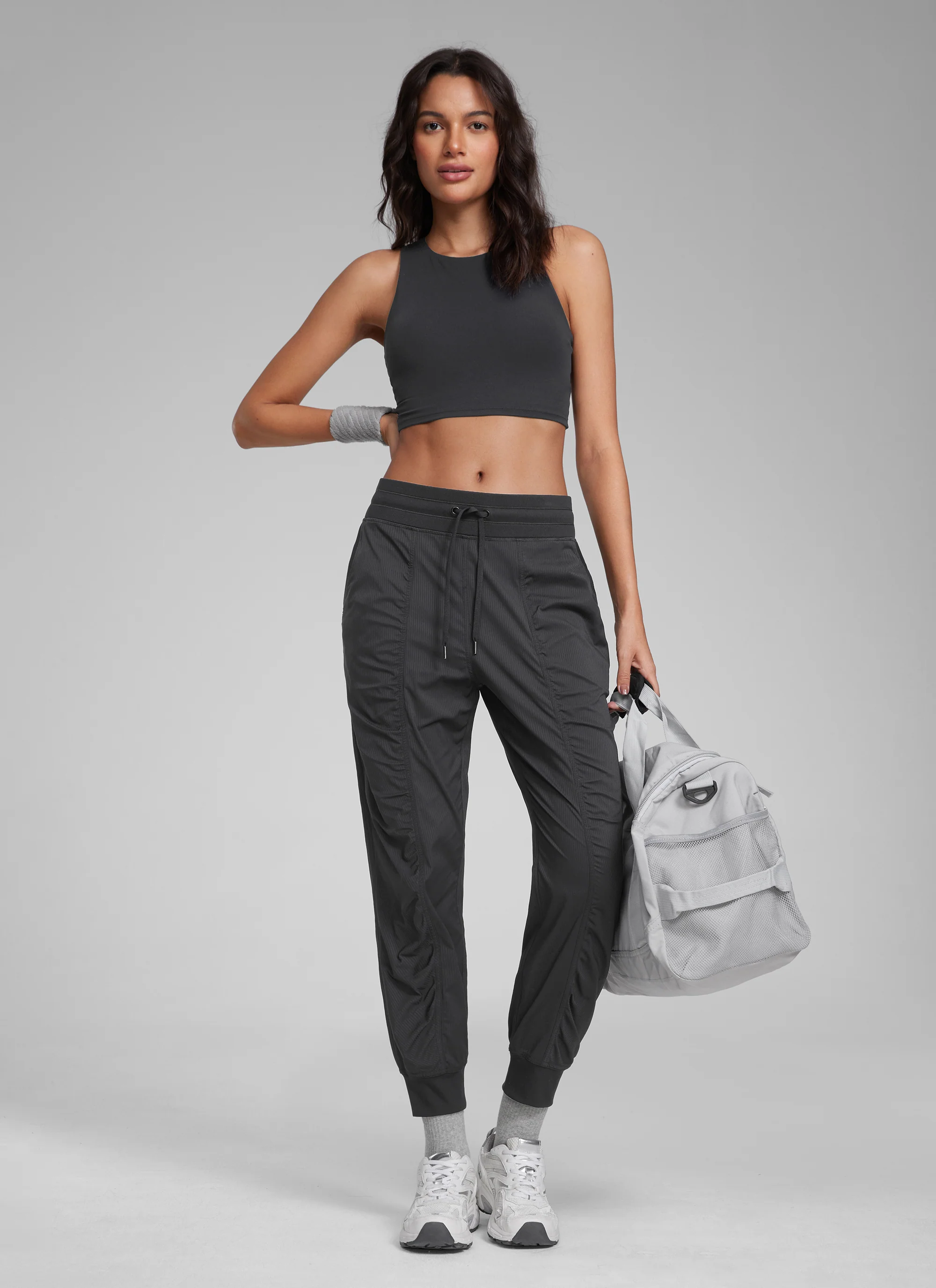 Striped Ruched Pocket Jogger 26'' - Image 14