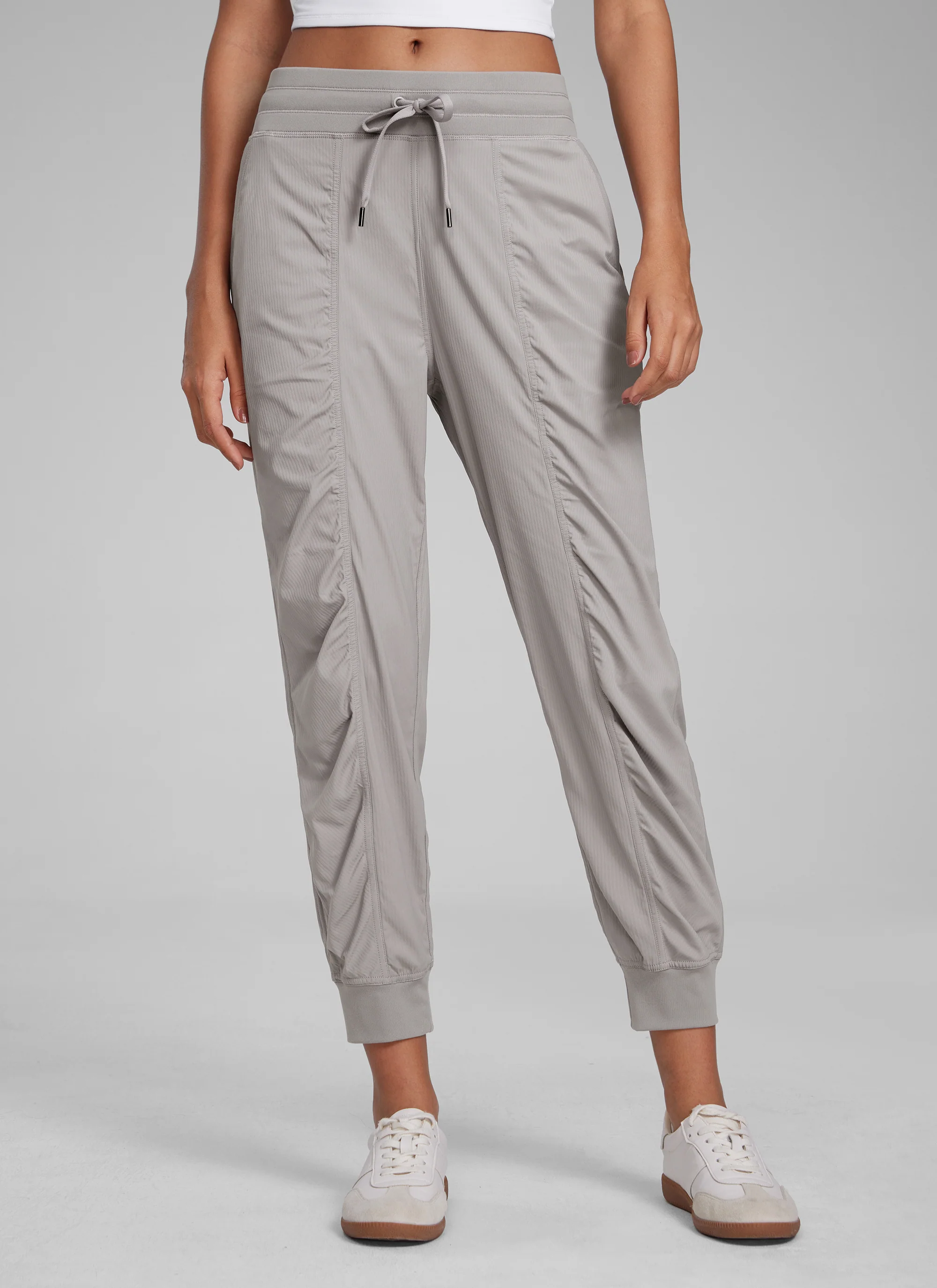 Striped Ruched Pocket Jogger 26'' - Image 15